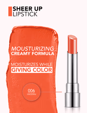 رژ لب شیراپ فلورمار Sheer Up Lipstick رنگ 006