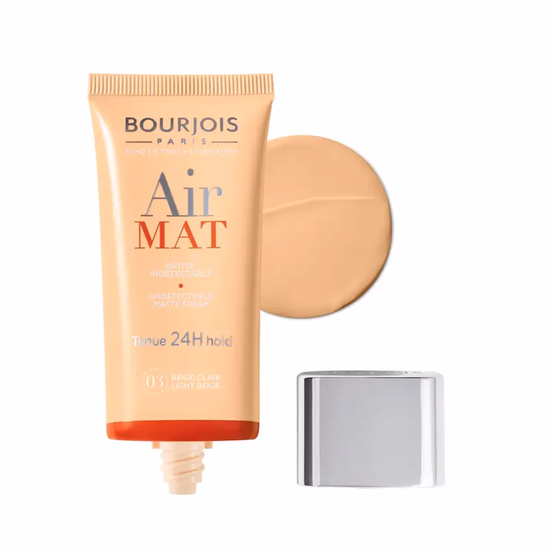 کرم پودر صورت بورژوآ (Bourjois) مدل Air Mat رنگ Light Beige 03 حجم ۳۰ میلی‌لیتر