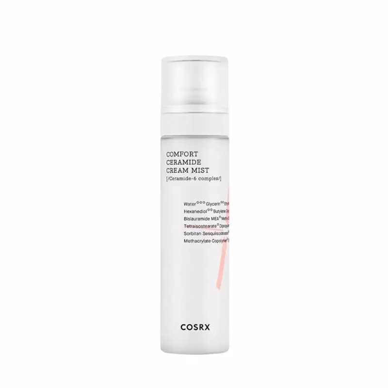 اسپری مرطوب‌کننده صورت کوزارکس (COSRX) مدل Comfort Ceramide حجم ۱۲۰ میلی‌لیتر