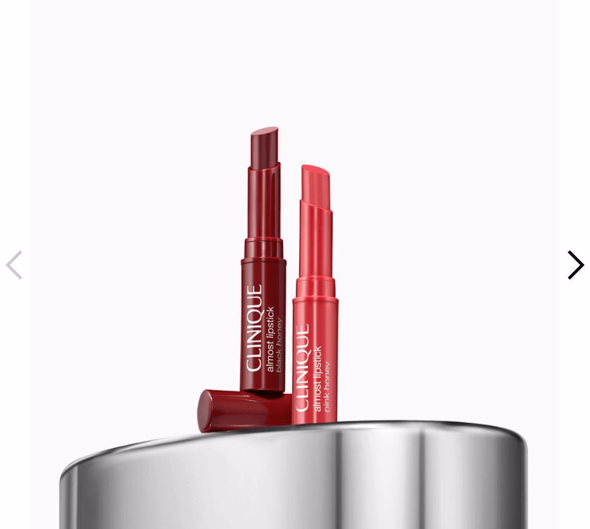 پک دوتایی بالم لب کلینیک (Clinique Almost Lipstick Mini Duo) - رنگ‌های Black Honey و Pink Honey 