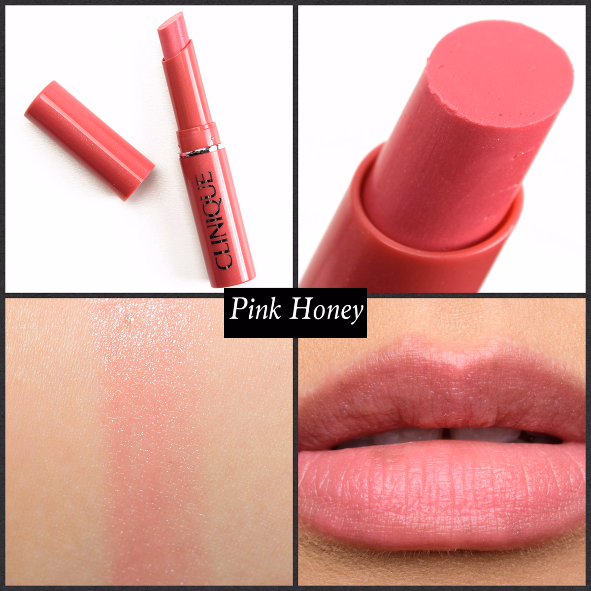 پک دوتایی بالم لب کلینیک (Clinique Almost Lipstick Mini Duo) - رنگ‌های Black Honey و Pink Honey 