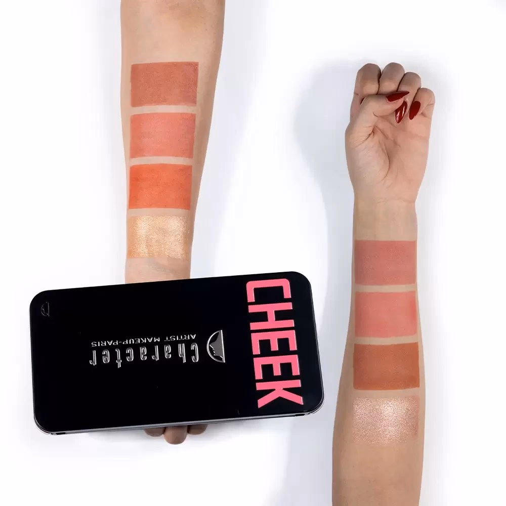 پالت رژگونه چریکتر مدل C-A201 | Character Cheek Palette C-A201