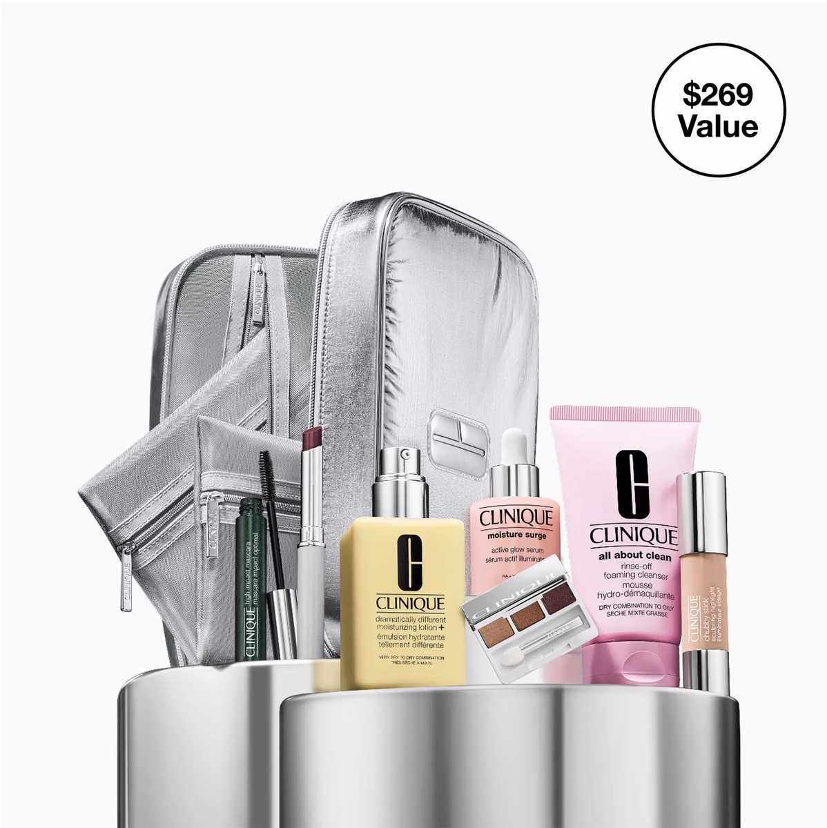 پک لوکس و بزرگ آرایشی و مراقبتی کلینیک (Clinique Ultimate Luxury Holiday Set)