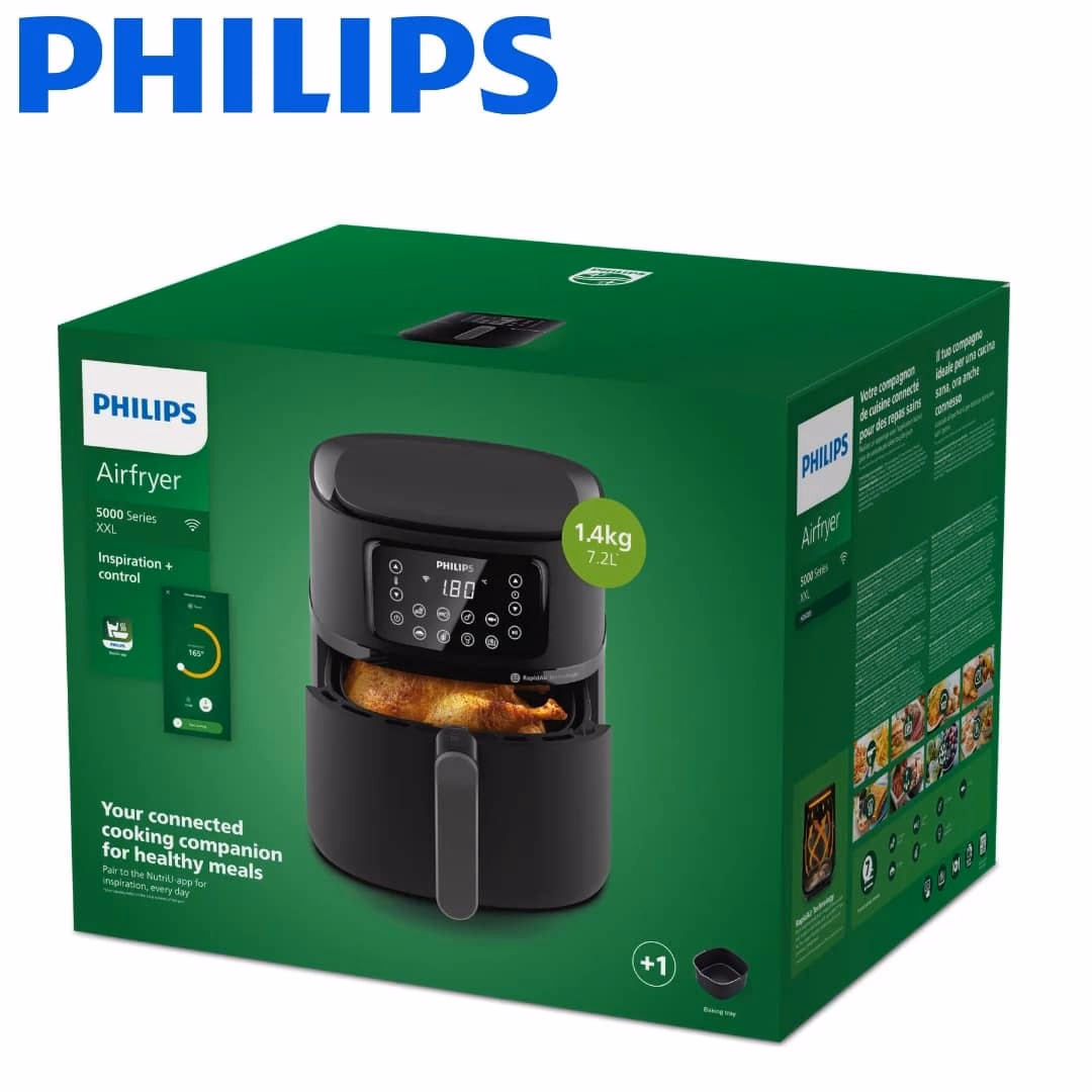 سرخ‌کن بدون روغن فیلیپس 5000 سری XXL مدل HD9285/93 | Philips Airfryer 5000 Series XXL HD9285/93