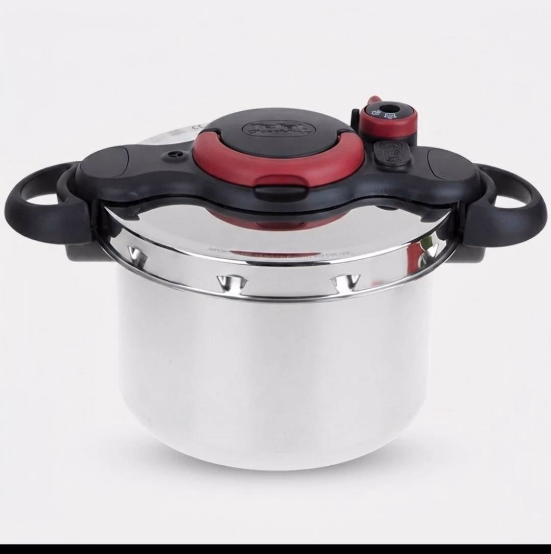 زودپز تفال مدل Clipso Minut Easy حجم ۶ لیتر | Tefal Clipso Minut Easy Pressure Cooker 6L