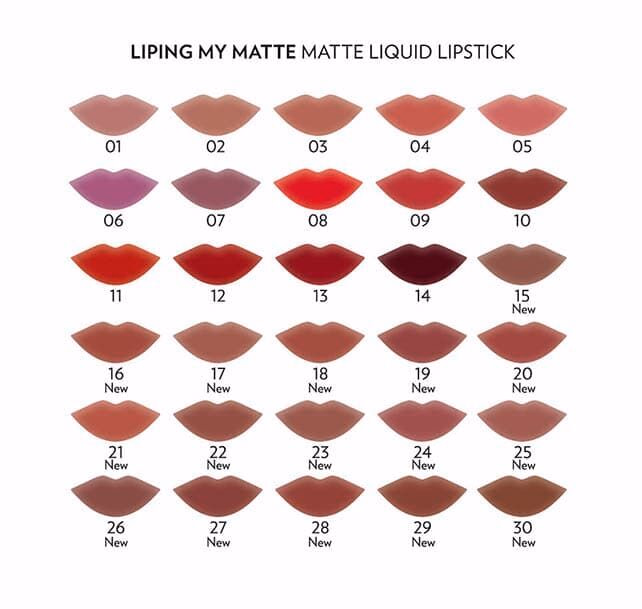 رژلب مایع مات لیپ اینک گلدن رز شماره 15