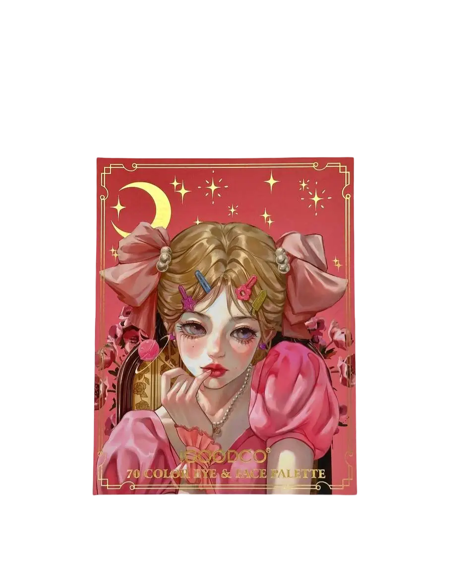 پالت سایه چشم و صورت ۷۰ رنگ حرفه‌ای IGOODCO