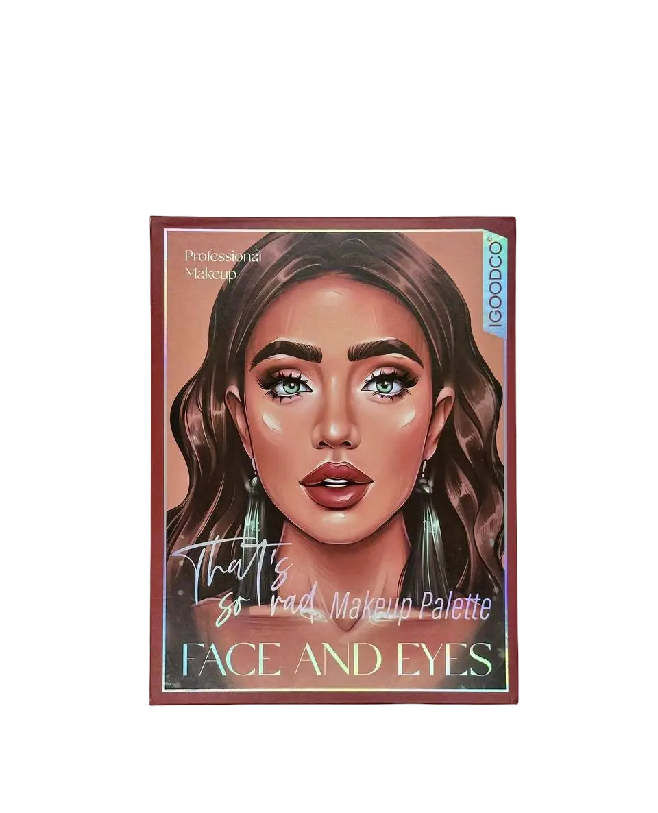پالت سایه کامل That's So Rad Edition : مجموعه نهایی برای آرایش چشم، گونه، لب و کانتورینگ برند ایگودکو IGOODCO