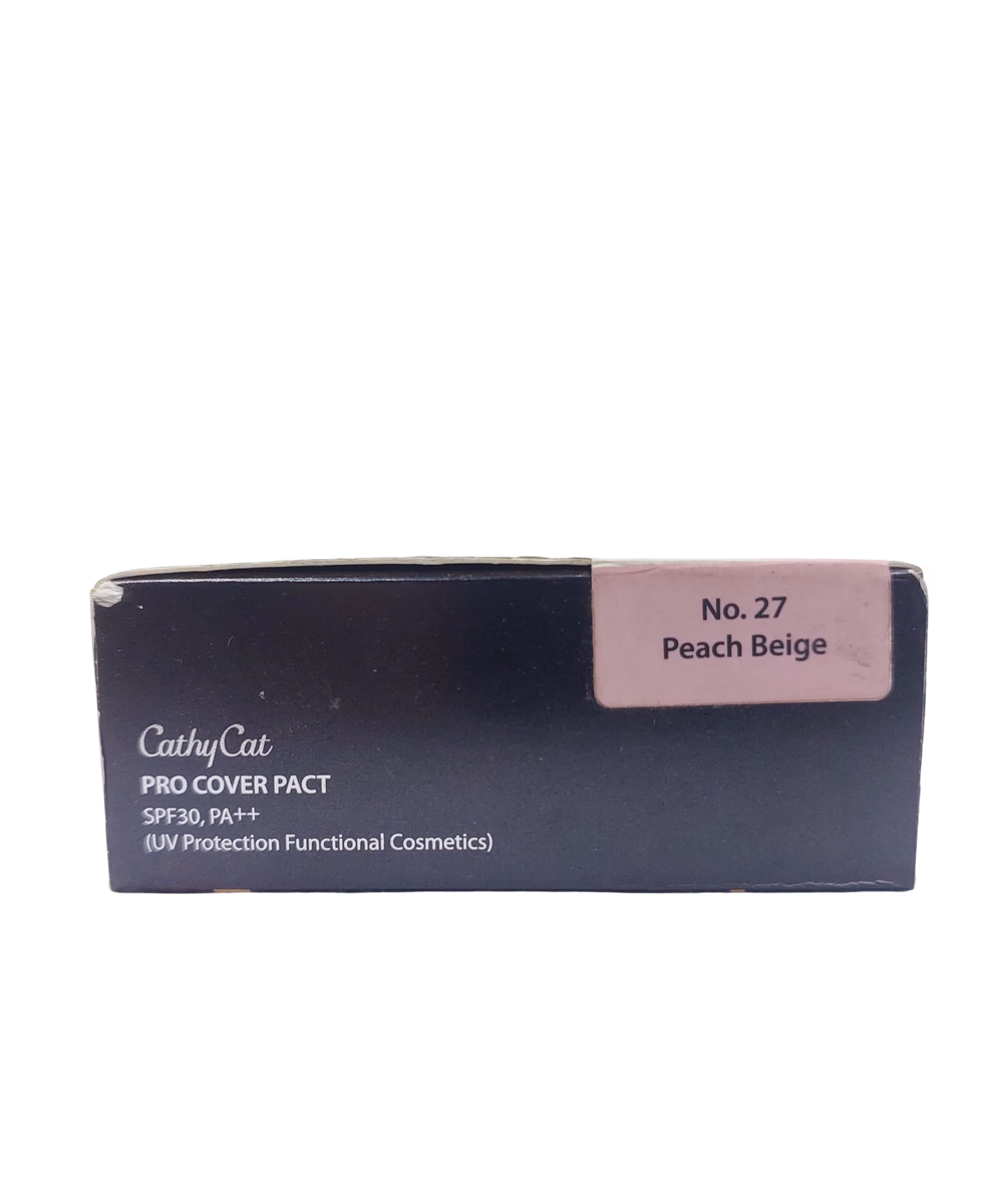 پنکیک فشرده دبل کتی کت 27 "Pro Cover Pact" از برند "Cathy Cat"