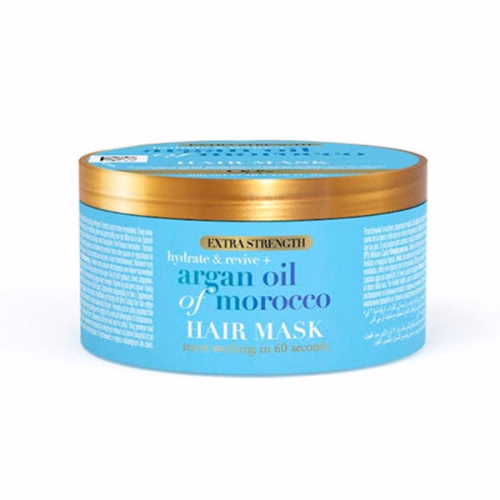 ماسک مو OGX مدل Argan Oil of Morocco، ترمیم کننده لوکس با روغن آرگان مراکشی برای موهای خشک و آسیب دیده (300 میل)