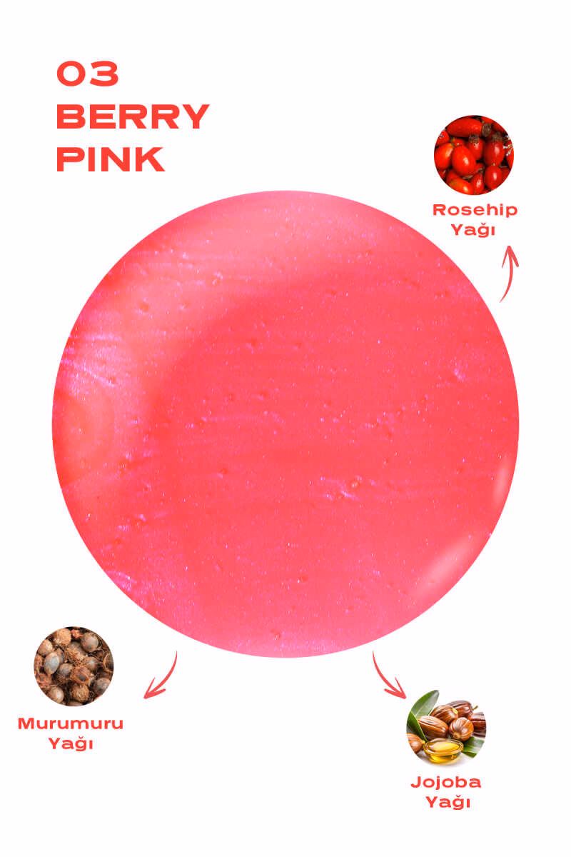 لیپ گلاس روغنی گلدن رز مدل Sweet Kiss 03 – درخشش شفاف و آبرسانی عمیق لب‌ها