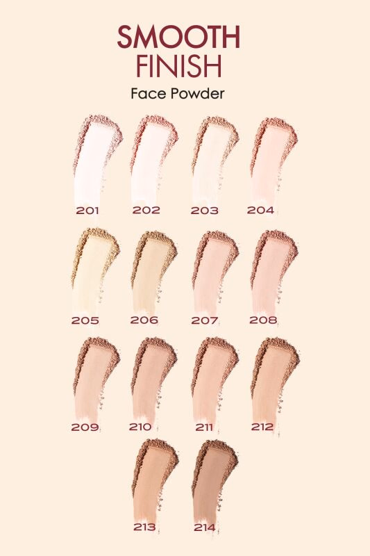 پنکیک فشرده گلدن رز مدل 203 Smooth Finish – پوشش طبیعی، نرم و ماندگار برای پوست گندمی