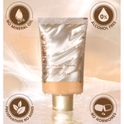 کرم پودر شفاف‌کننده و سبک شیگلم مدل Dew & Done Skin Tint با SPF20 رنگ Shell – پوشش نچرال و درخشش سالم پوست