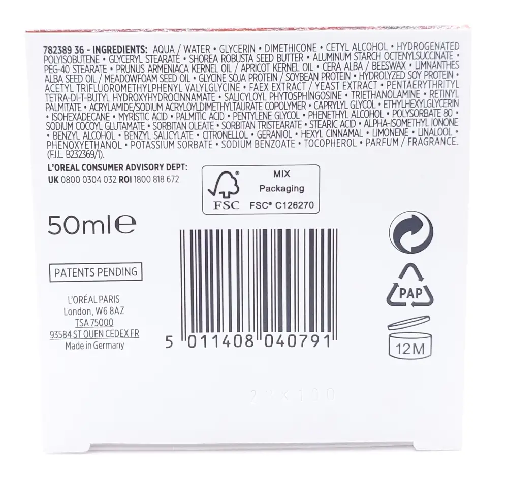 کرم شب ضد چروک و آبرسان رویتالیفت لورال