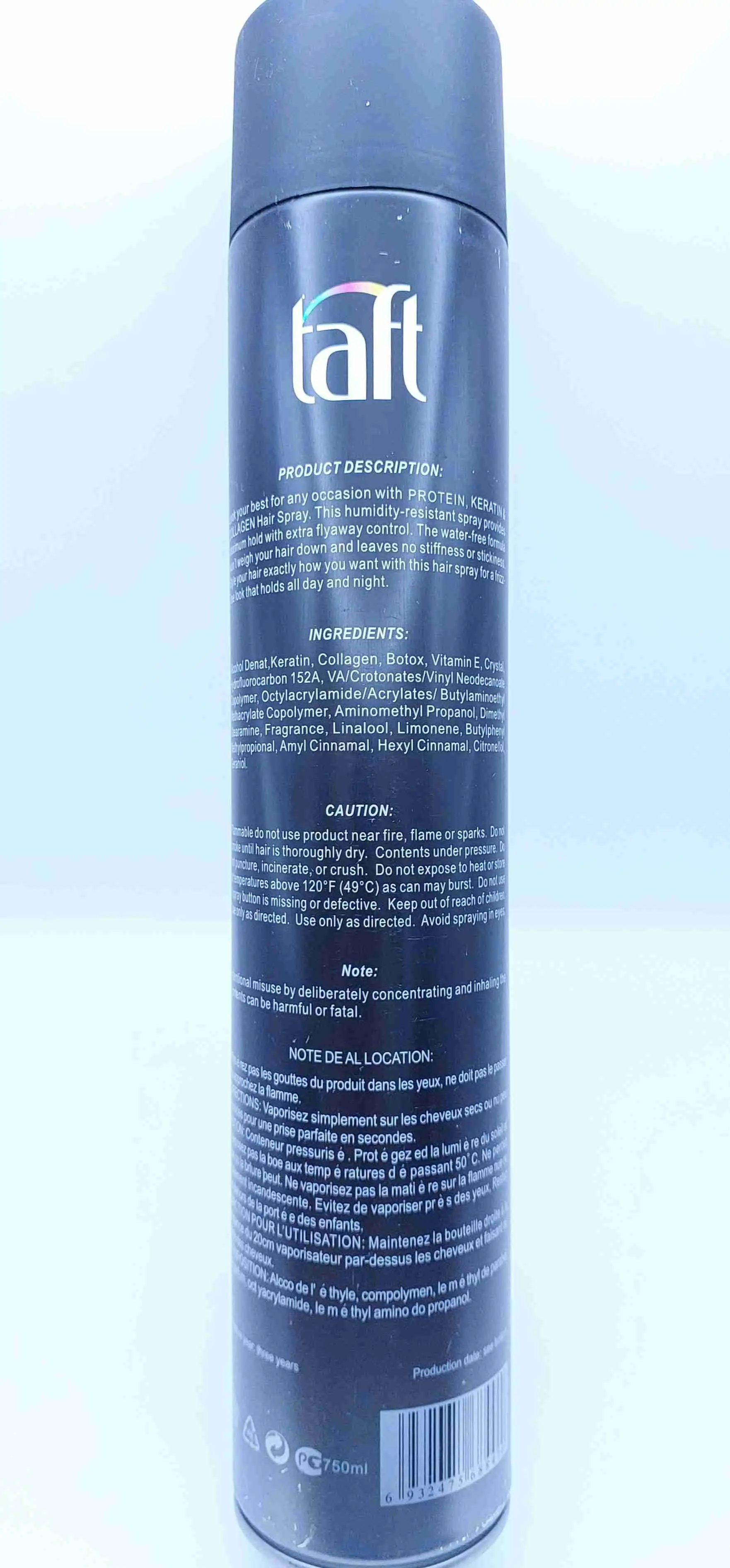 اسپری مو تافت پاور 750 میلی لیتر برند شوارزکوف