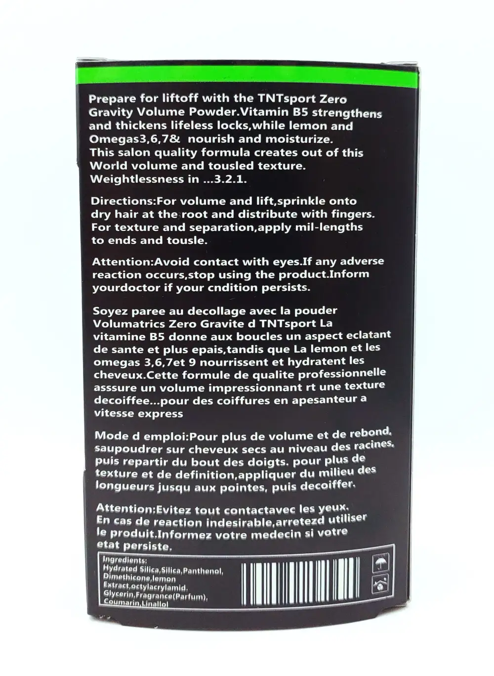 پودر حالت دهنده تی ان تی ( TNT ) سبز