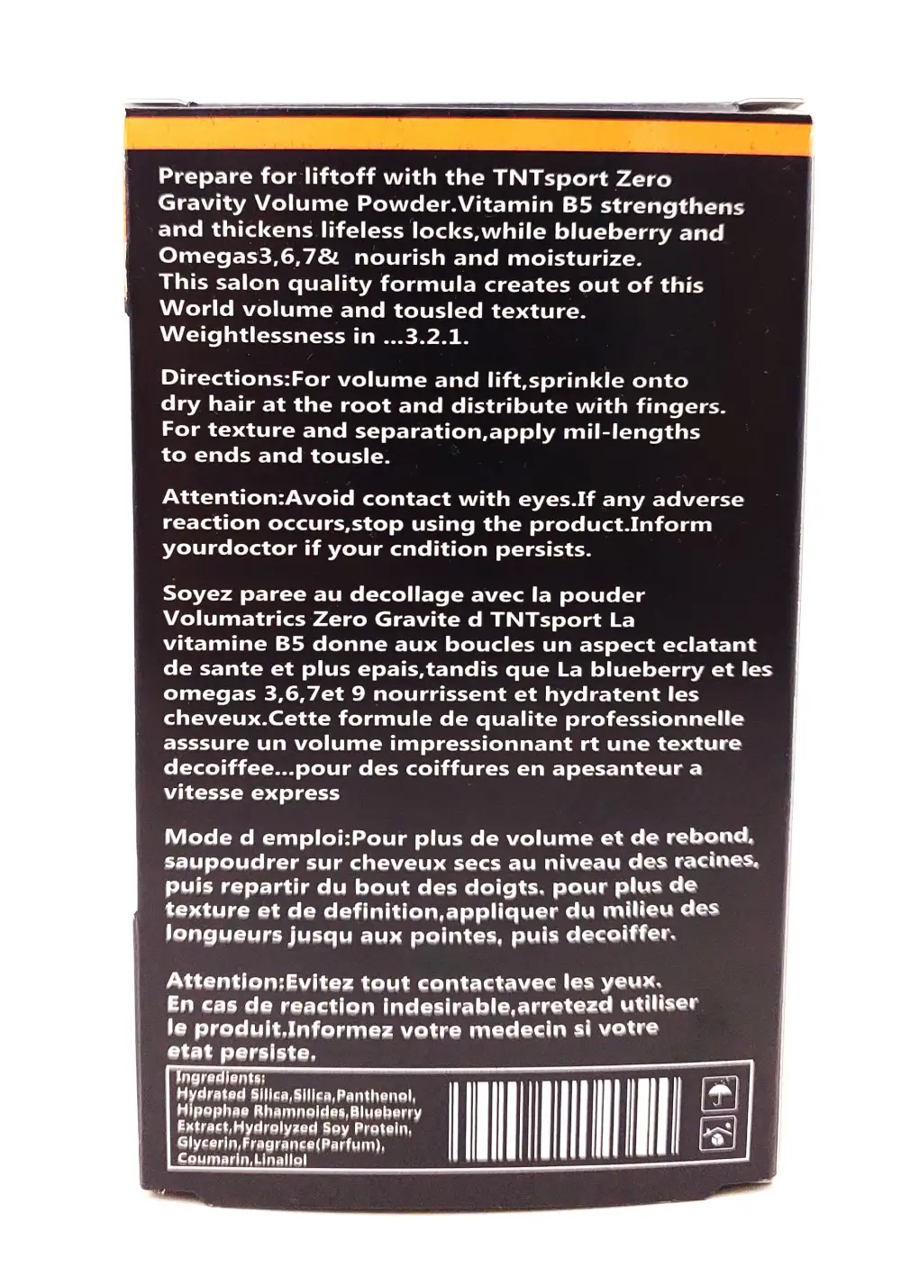 پودر حالت دهنده تی ان تی ( TNT ) نارنجی