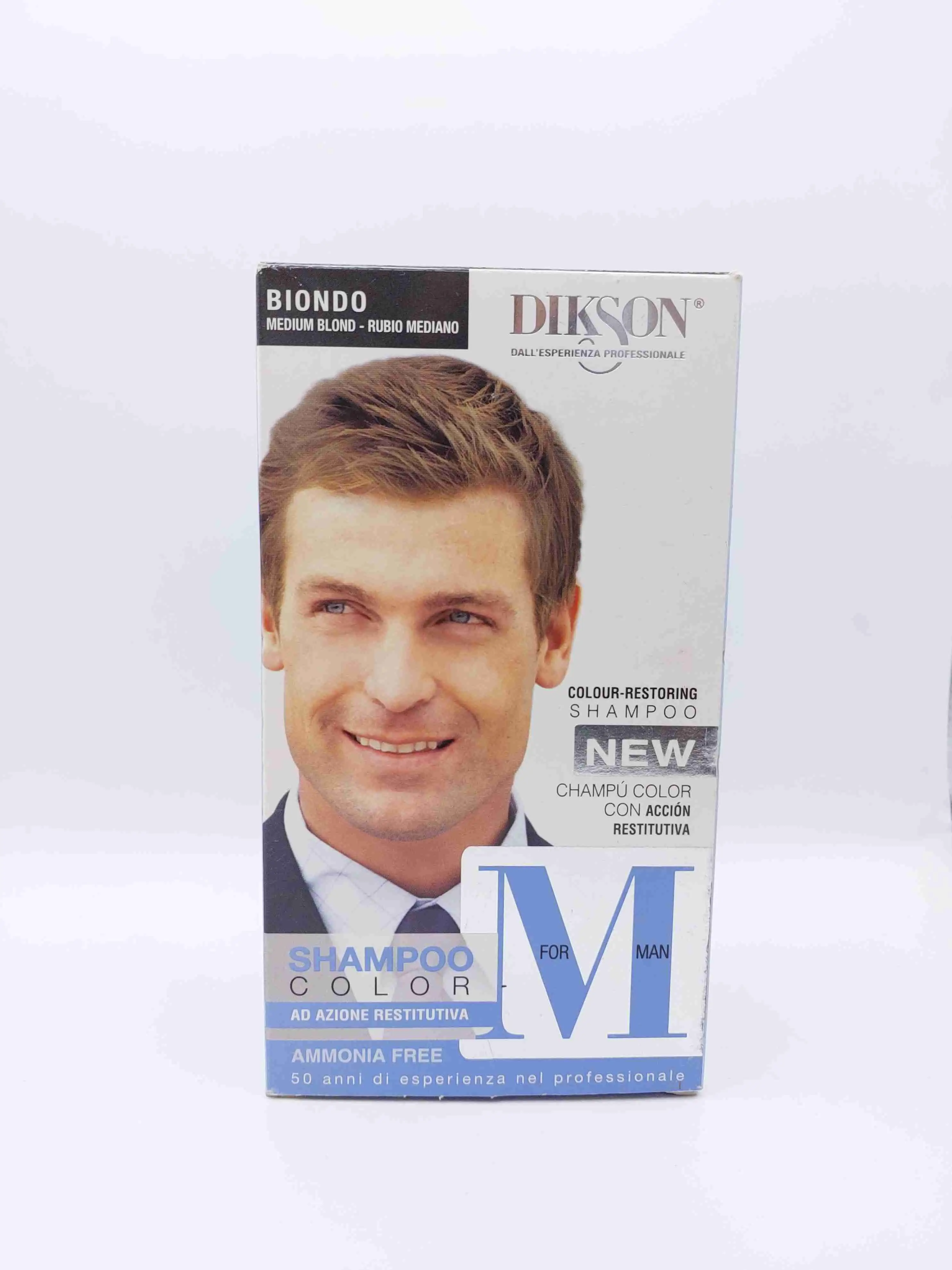 شامپو رنگ دیکسون (بلوند متوسط) بدون آمونیاک DIKSON 