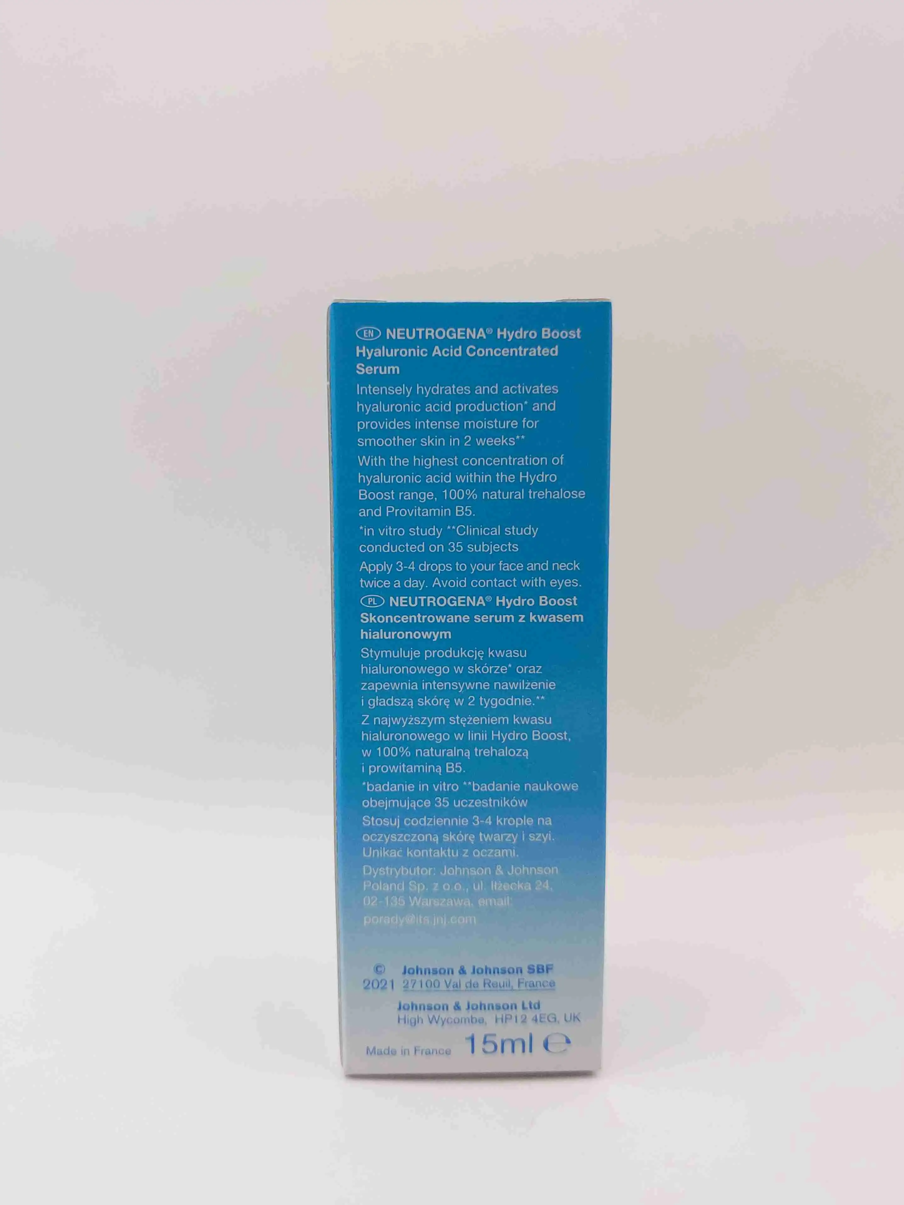 سرم هیالورونیک اسید غلیظ هیدروبوست نوترژینا ( Neutrogena ) 