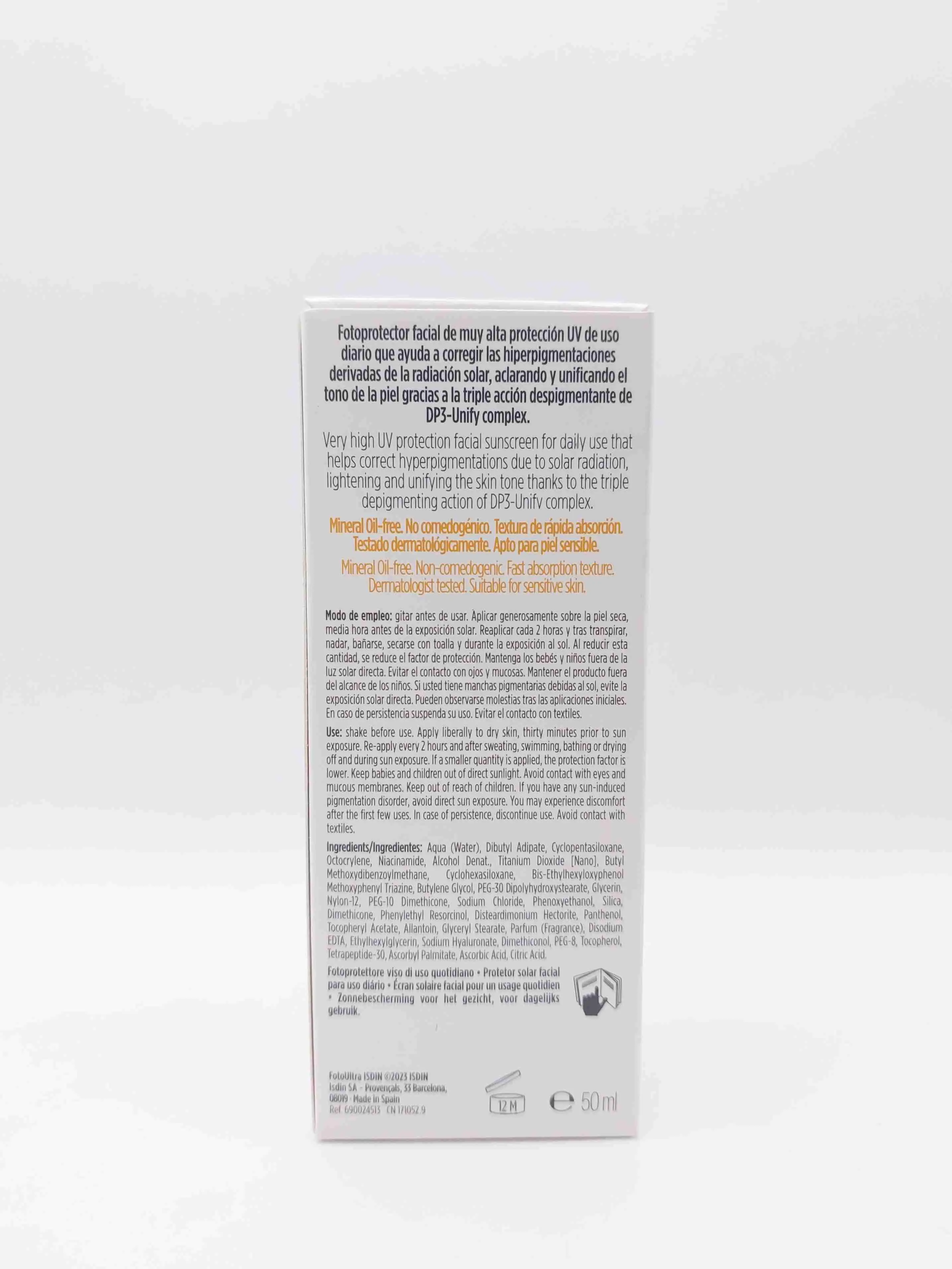 کرم ضد آفتاب رنگدانه‌ بر ایزدین فتوآلترا 100 اکتیو یونایف ( ISDIN ) 