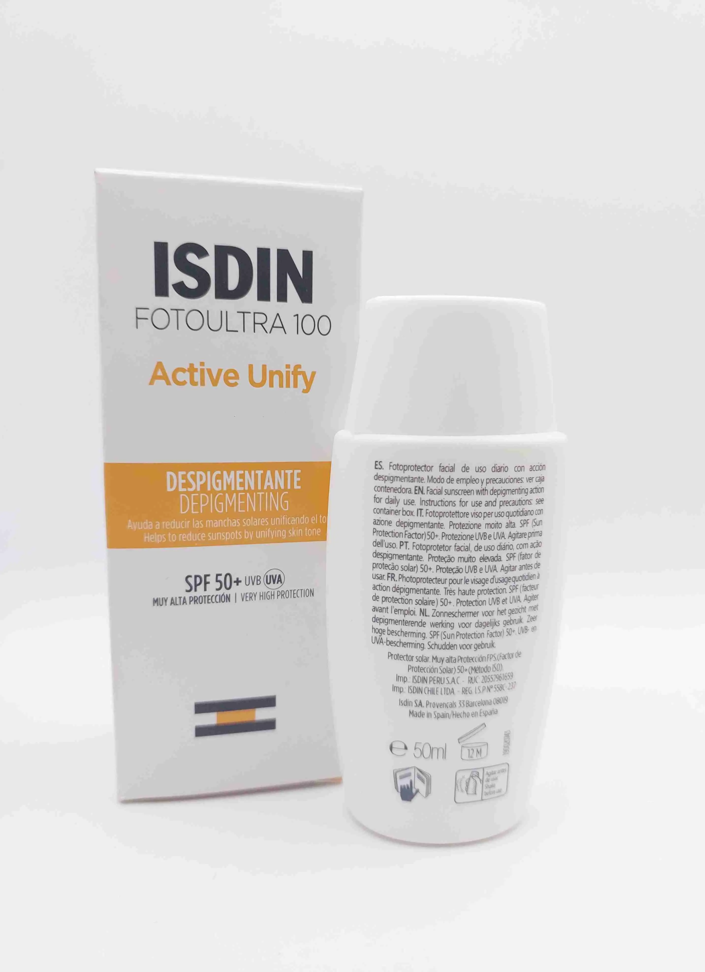 کرم ضد آفتاب رنگدانه‌ بر ایزدین فتوآلترا 100 اکتیو یونایف ( ISDIN ) 