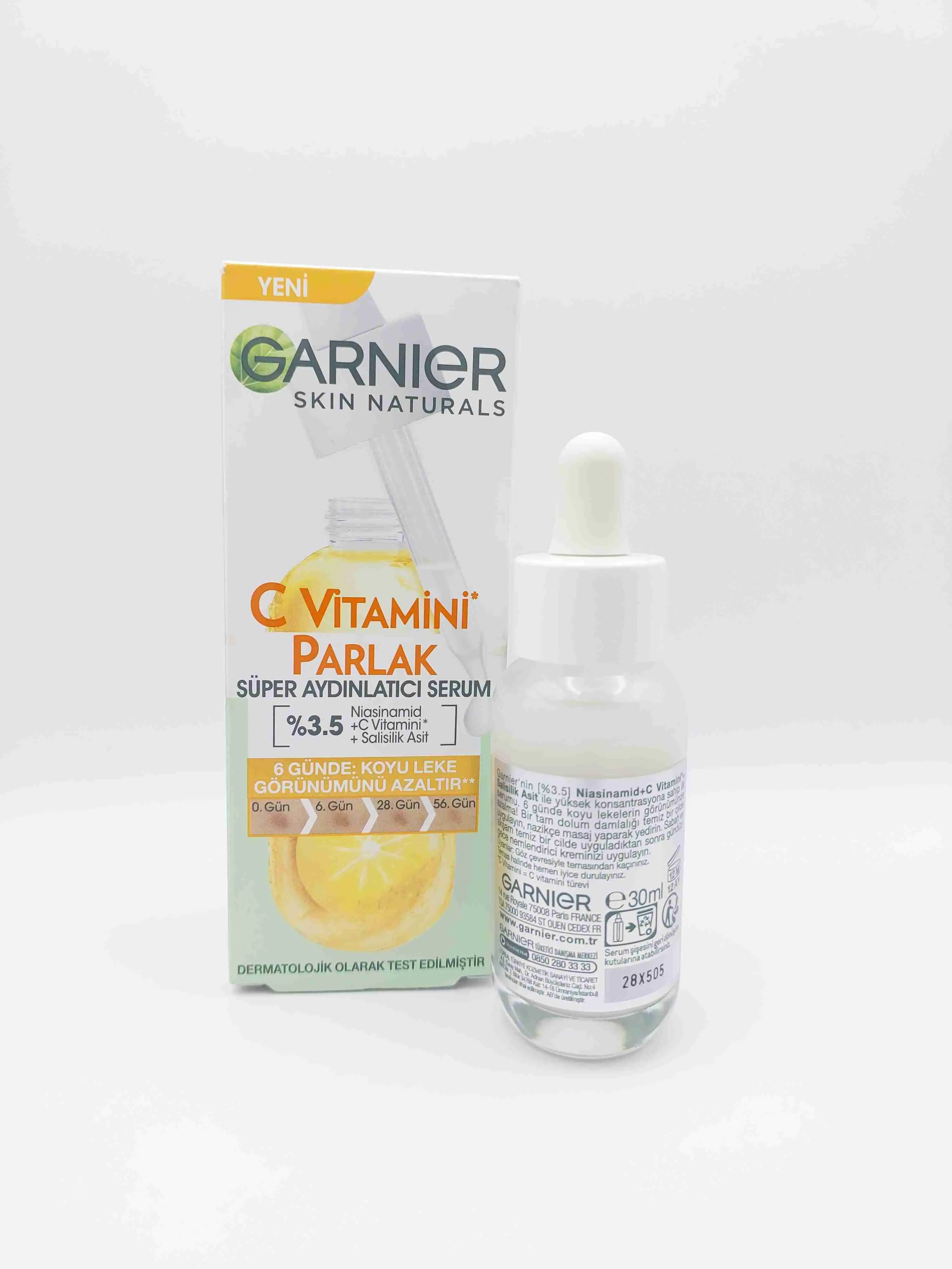 سرم روشن کننده ویتامین سی گارنیر ( GARNIER )