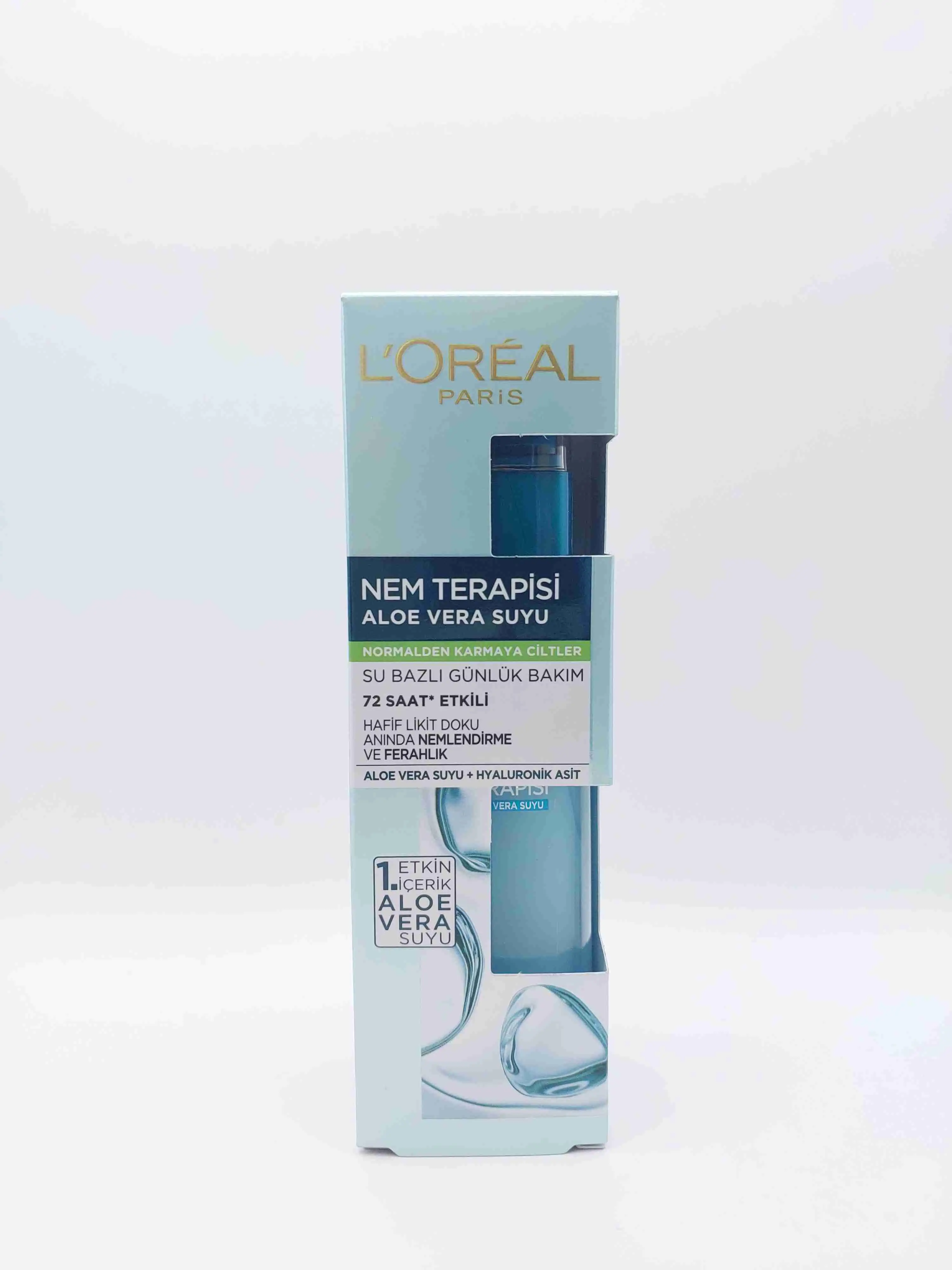سرم آبرسان نم تراپی آلوورا لورآل پاریس ( L'OREAL ) پوست نرمال تا خشک