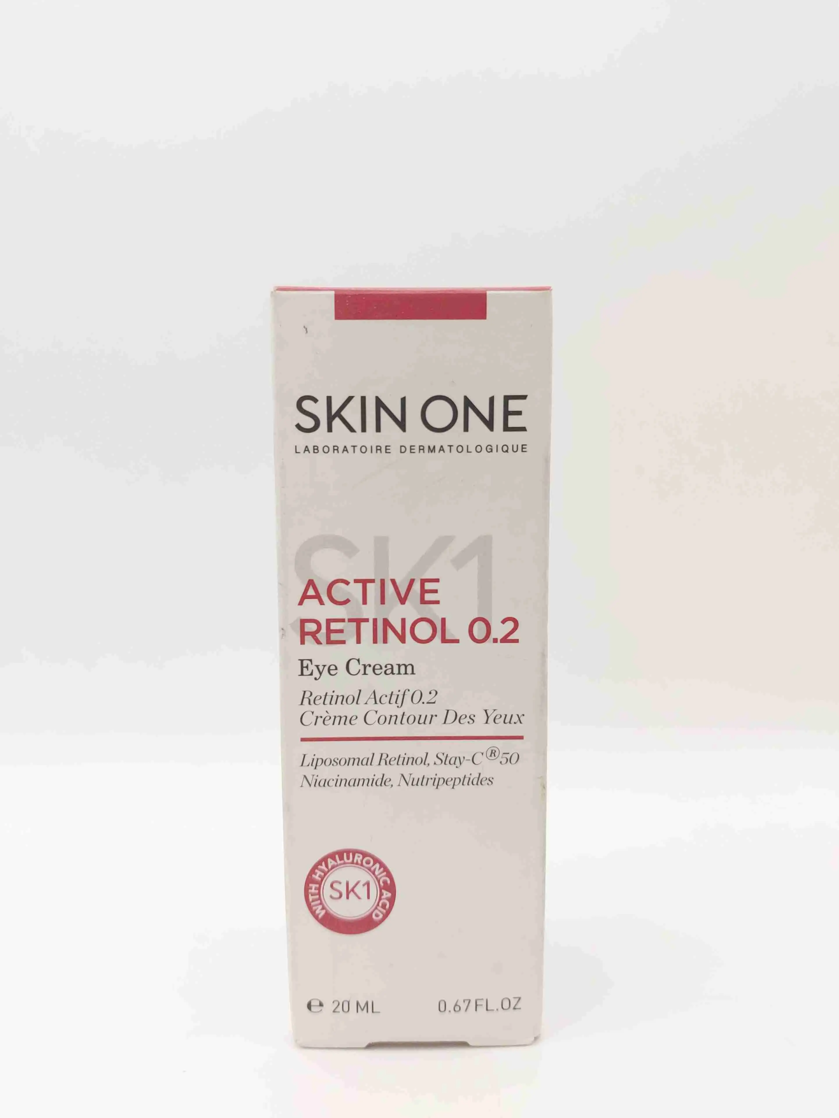 کرم دور چشم اسکین وان حاوی رتینول 0.2 درصد حجم 20 میلی لیتر