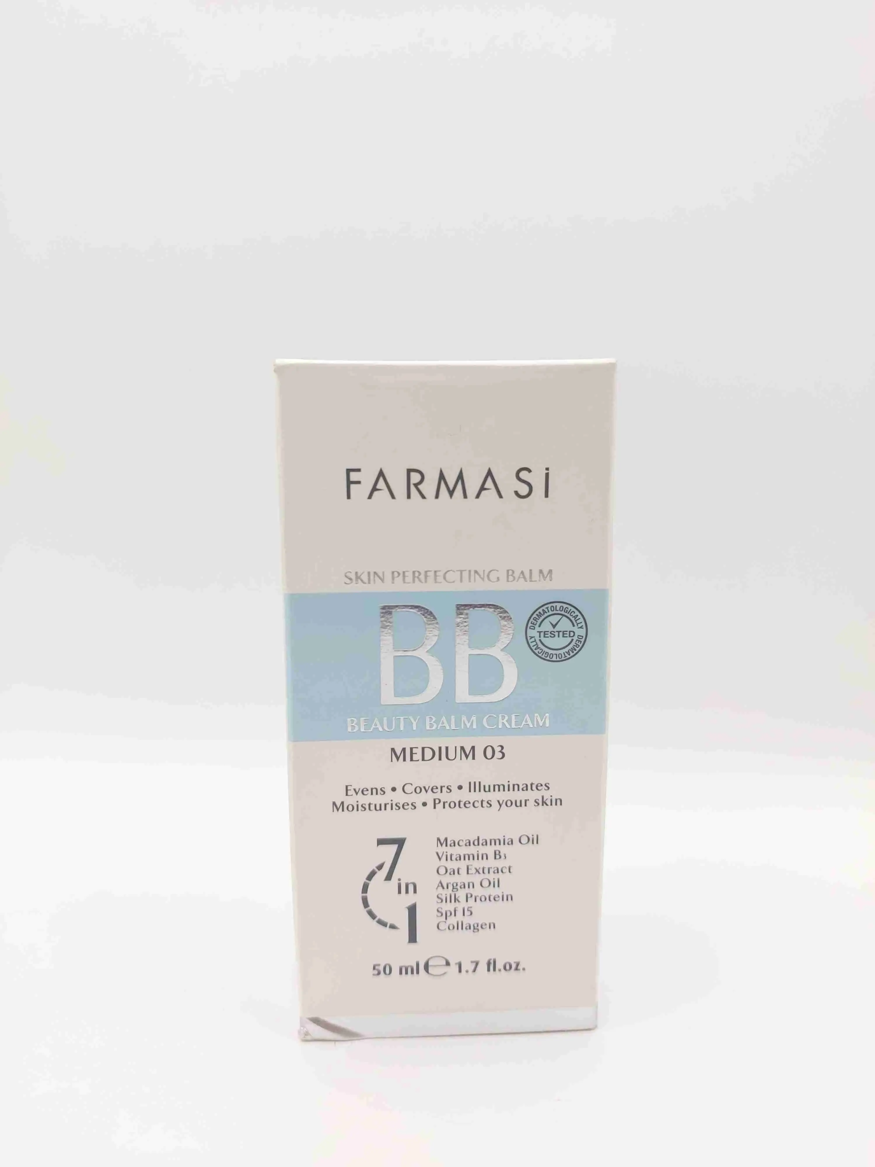 کرم بی‌بی شماره 03 فارماسی (Farmasi Skin Perfecting Balm BB Cream)