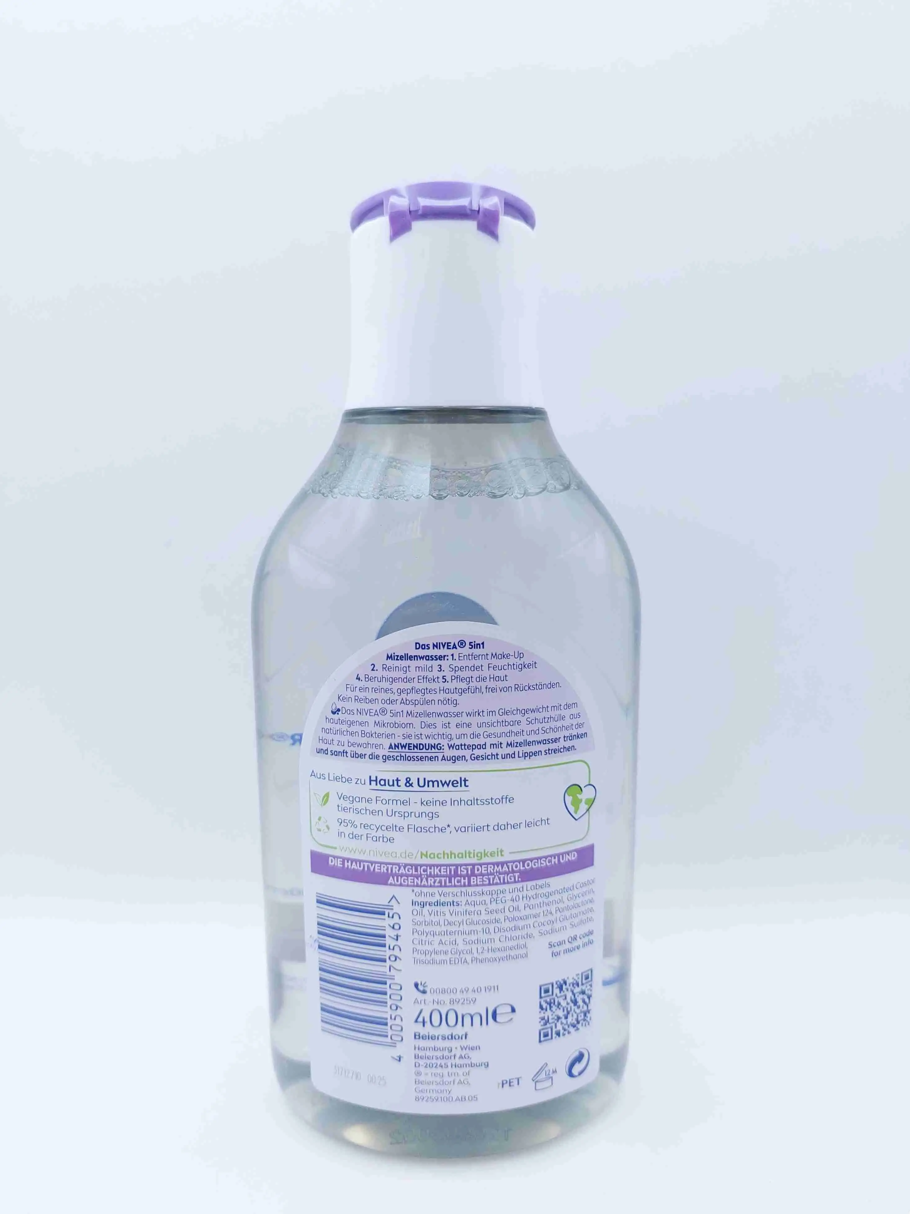 میسلار واتر نیوآ از سری 5 در 1 پوست حساس ( NIVEA ) 