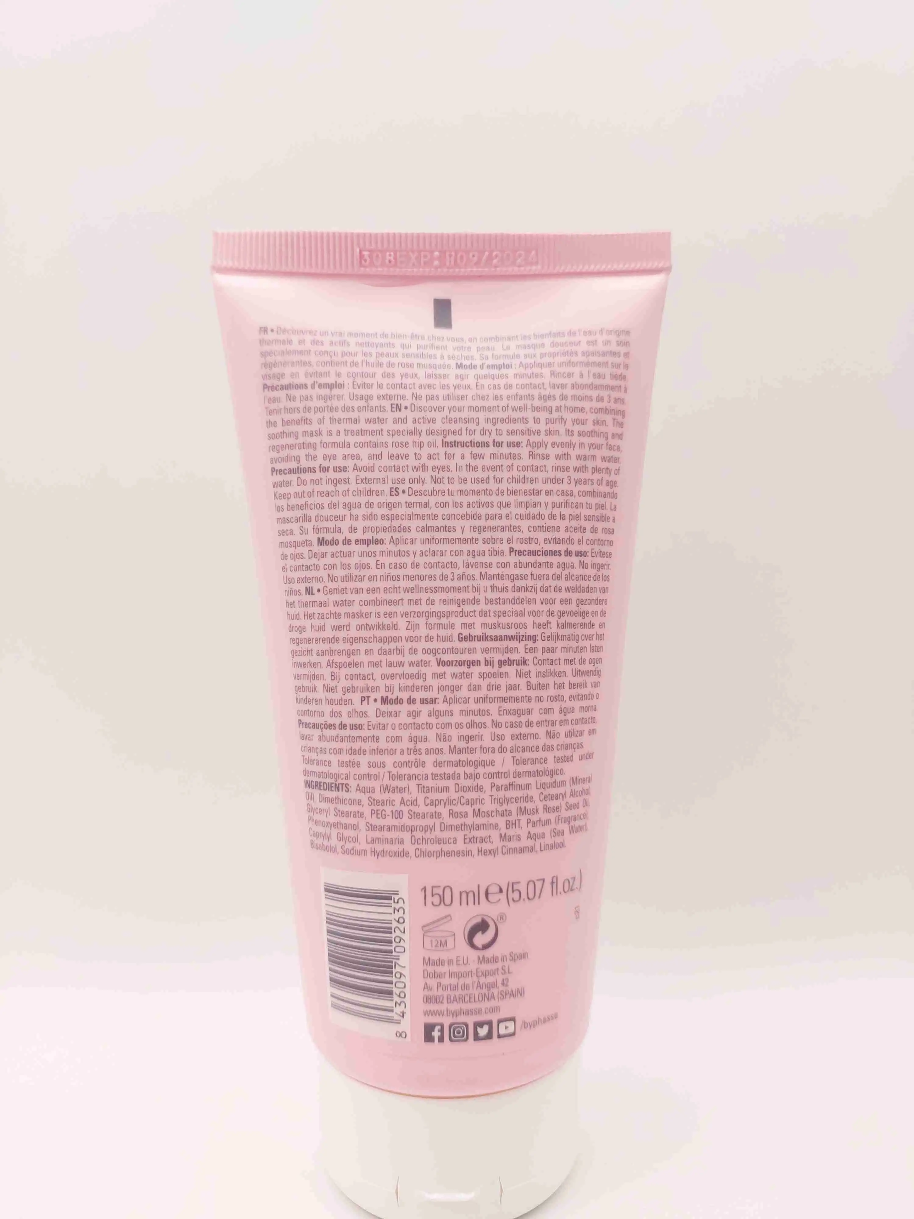 ماسک نرم کننده Masque Douceur از برند بای فایس Byphasse 