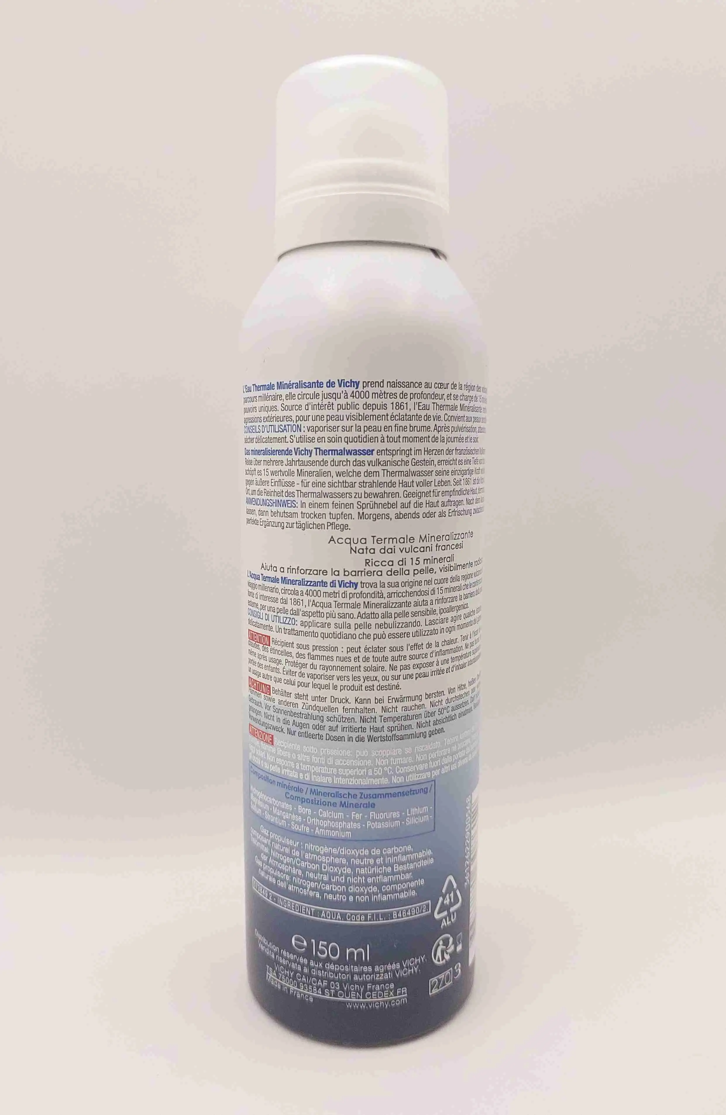 اسپری آب ویشی مدل Eau Thermale مقدار 150 گرم