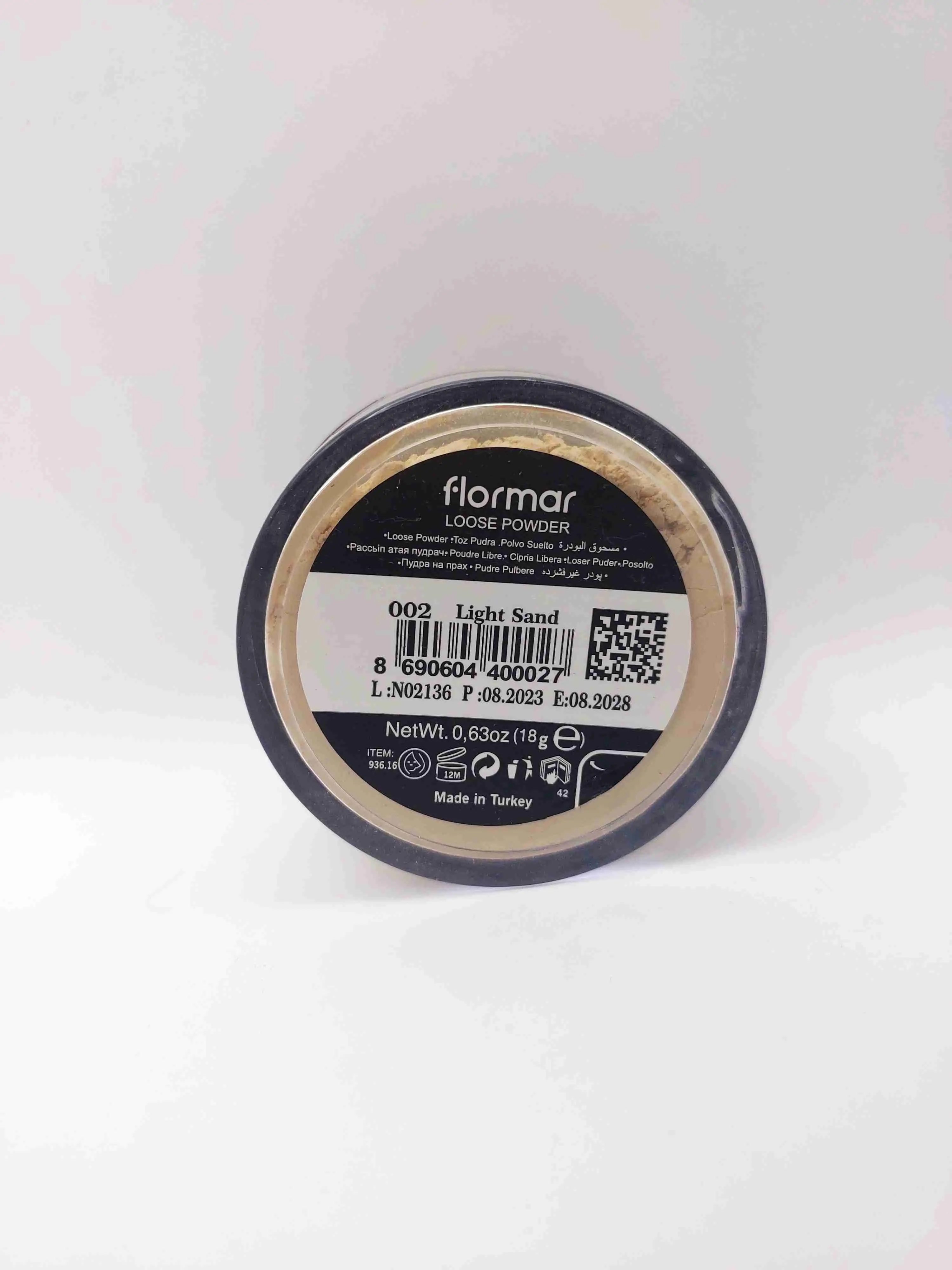 پودر فیکس شماره 002 Light Sand  فلورمار flormar