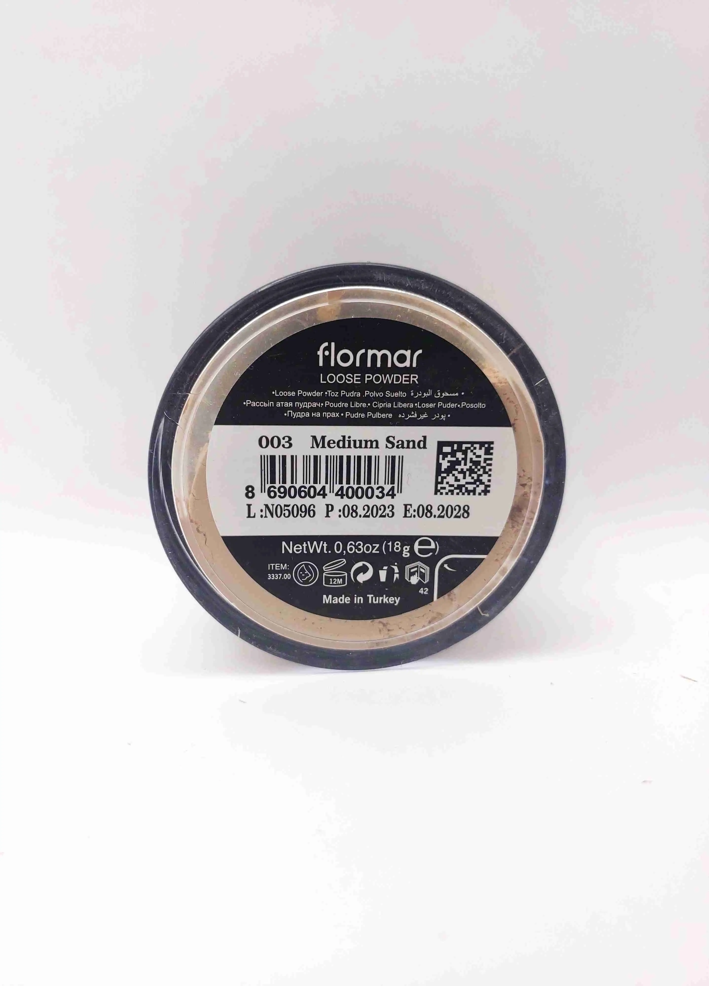 پودر فیکس شماره 003 MEDIUM SAND فلورمار flormar