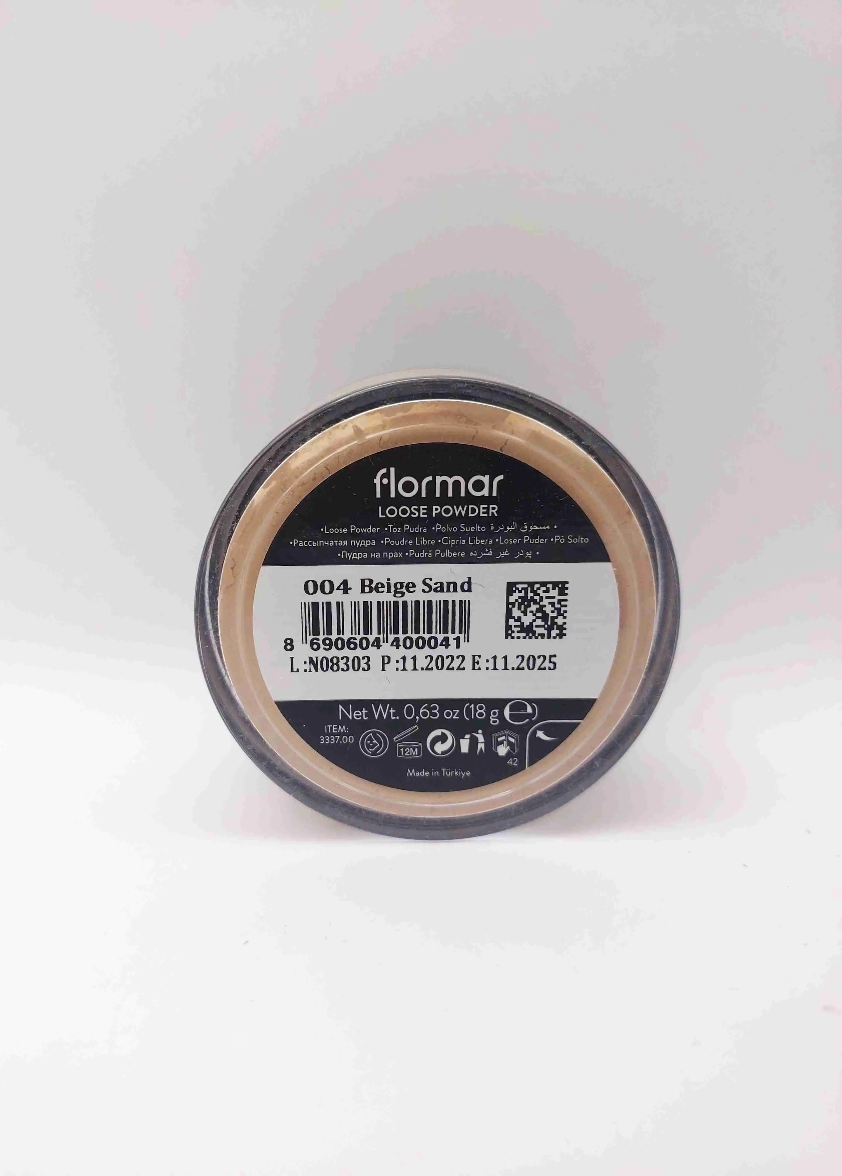 پودر فیکس شماره 004 BEIGE SAND فلورمار flormar