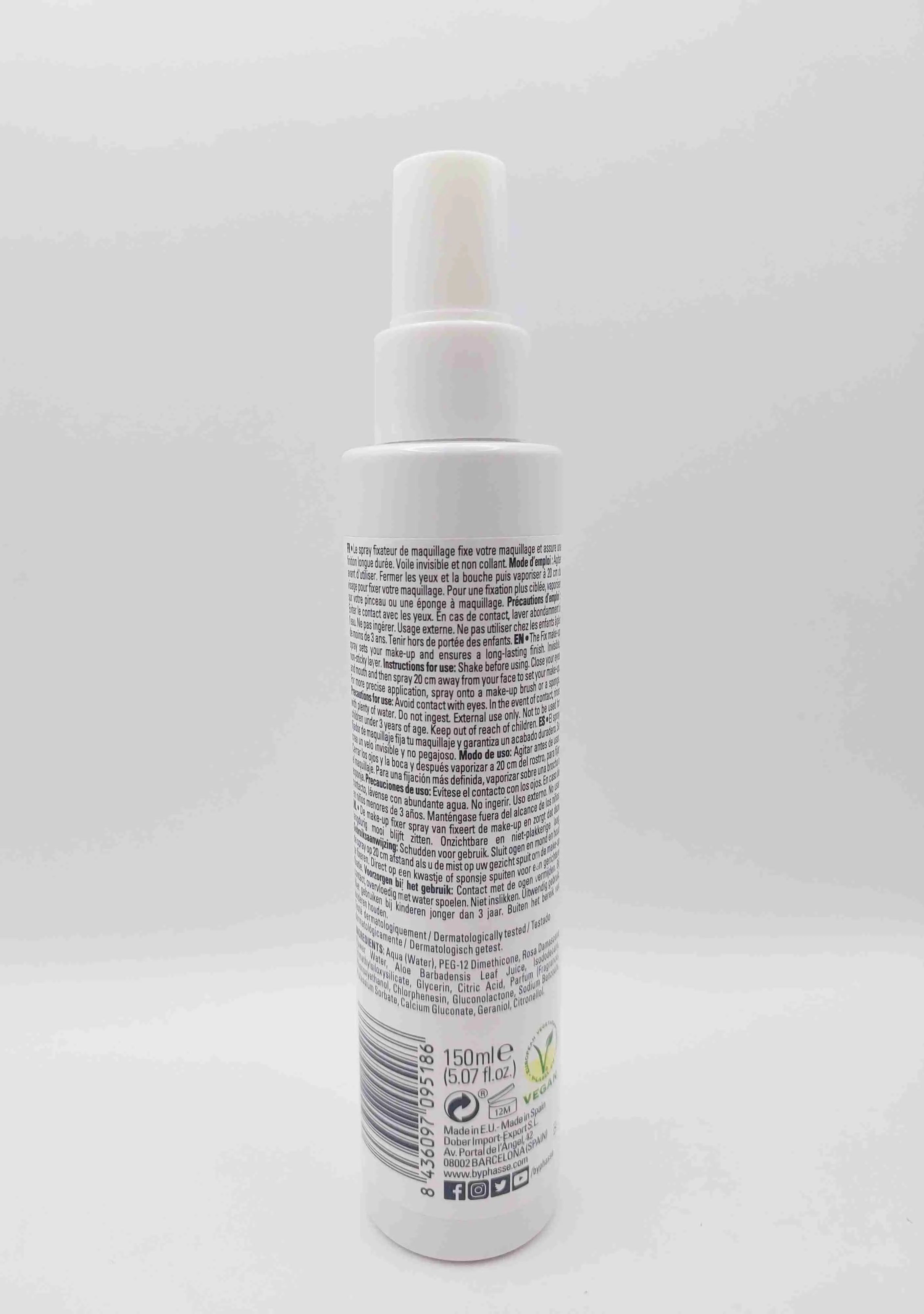 اسپری فیکسکننده آرایش بایوفاس BYPHASSE