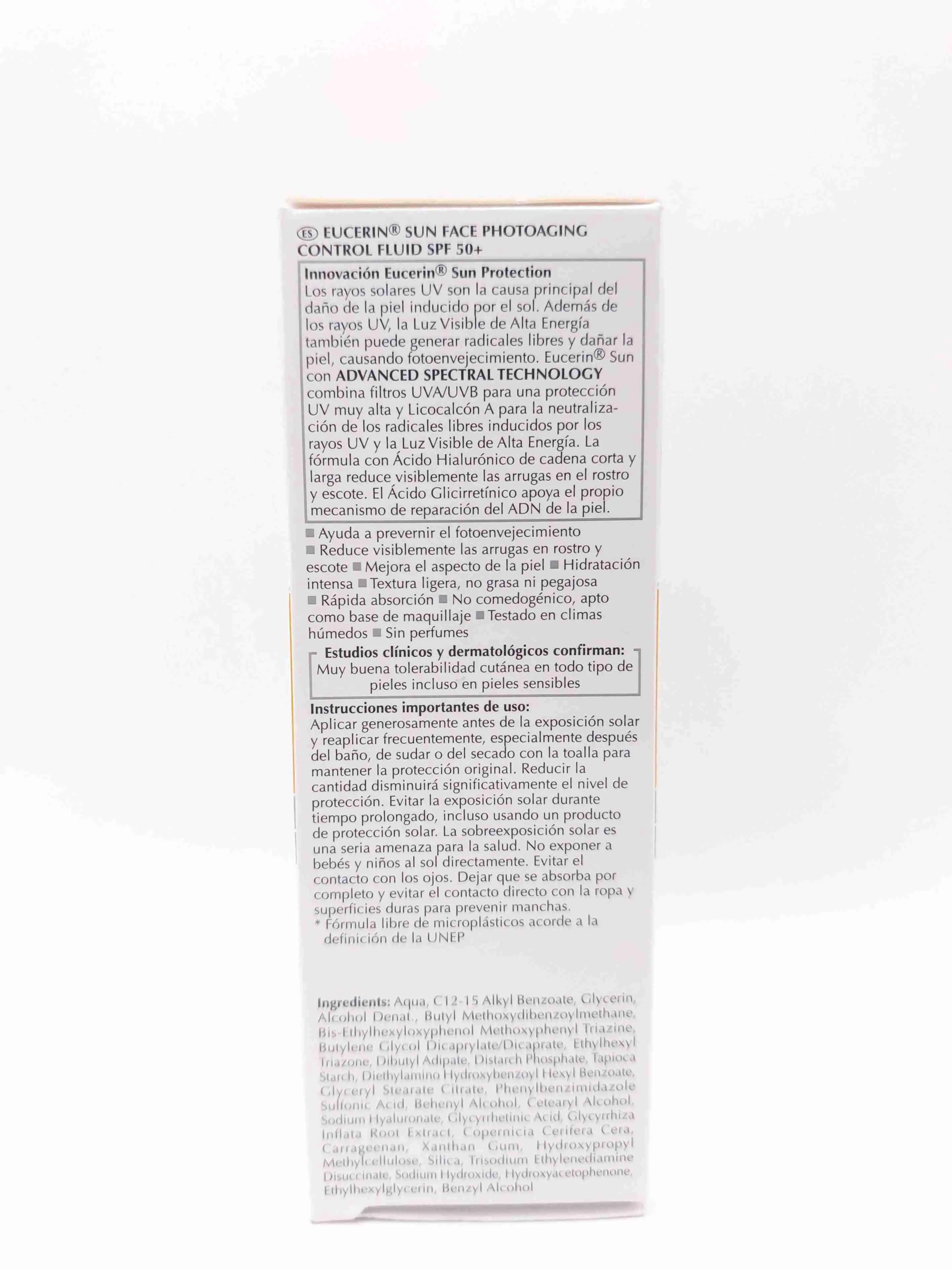 کرم ضد آفتاب بی رنگ ایسرین Eucerin Sun Protection Photoaging Control