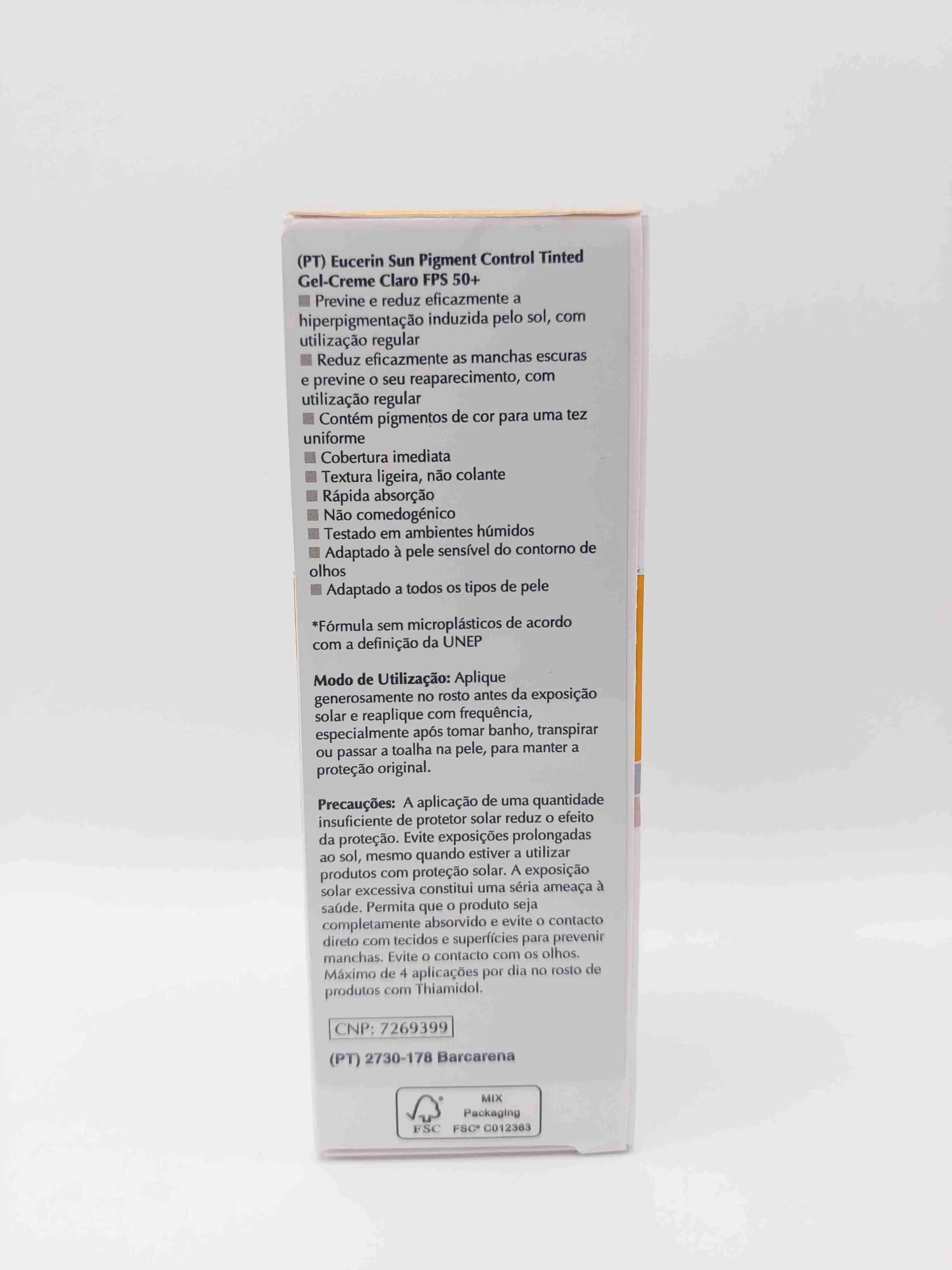 کرم ضد آفتاب رنگی ایسرین Eucerin Sun Protection Pigment Control Tinted