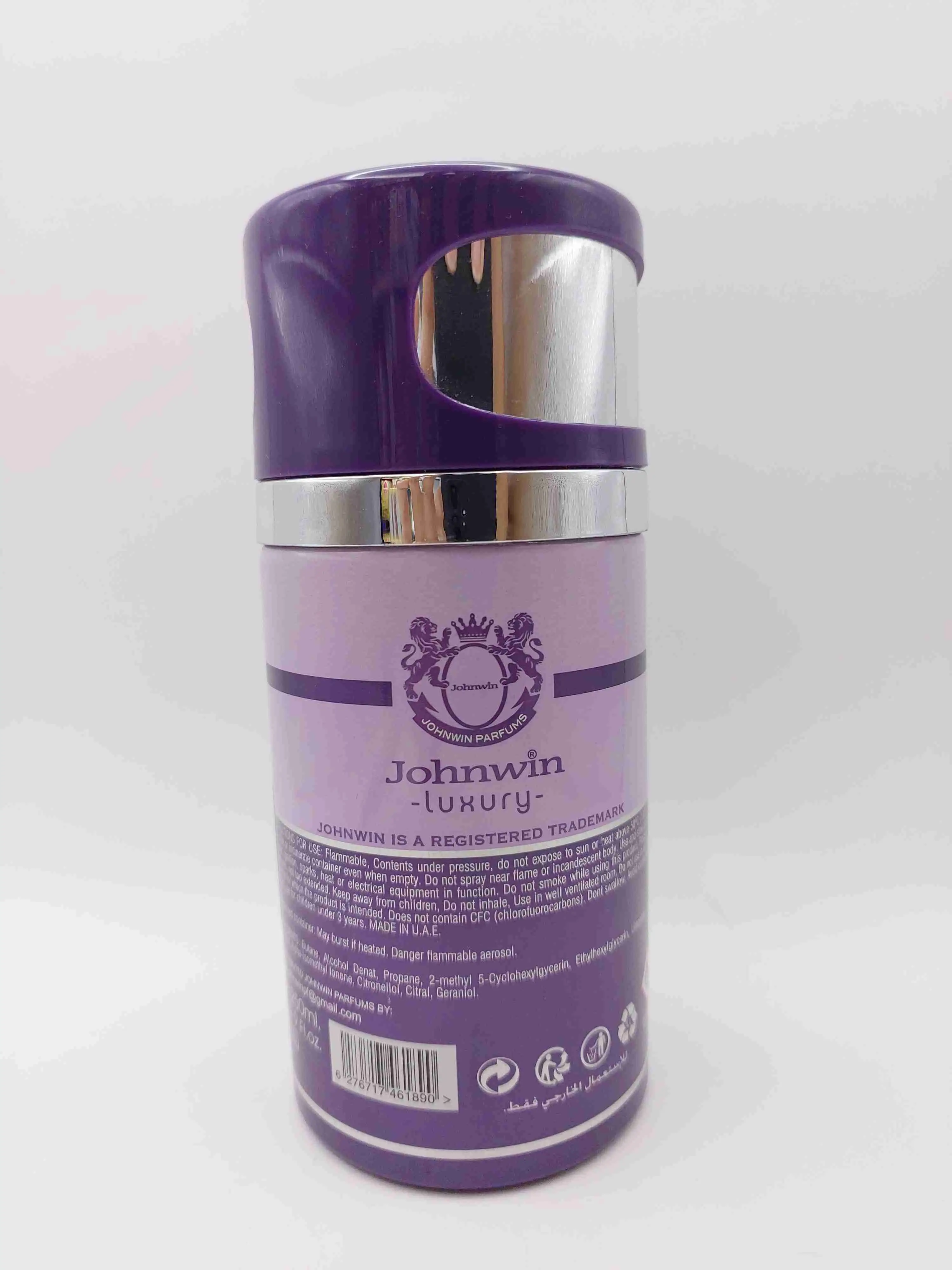 اسپری دئودورانت جانوین Johnwin با رایحه Ténèbres Lover Dose