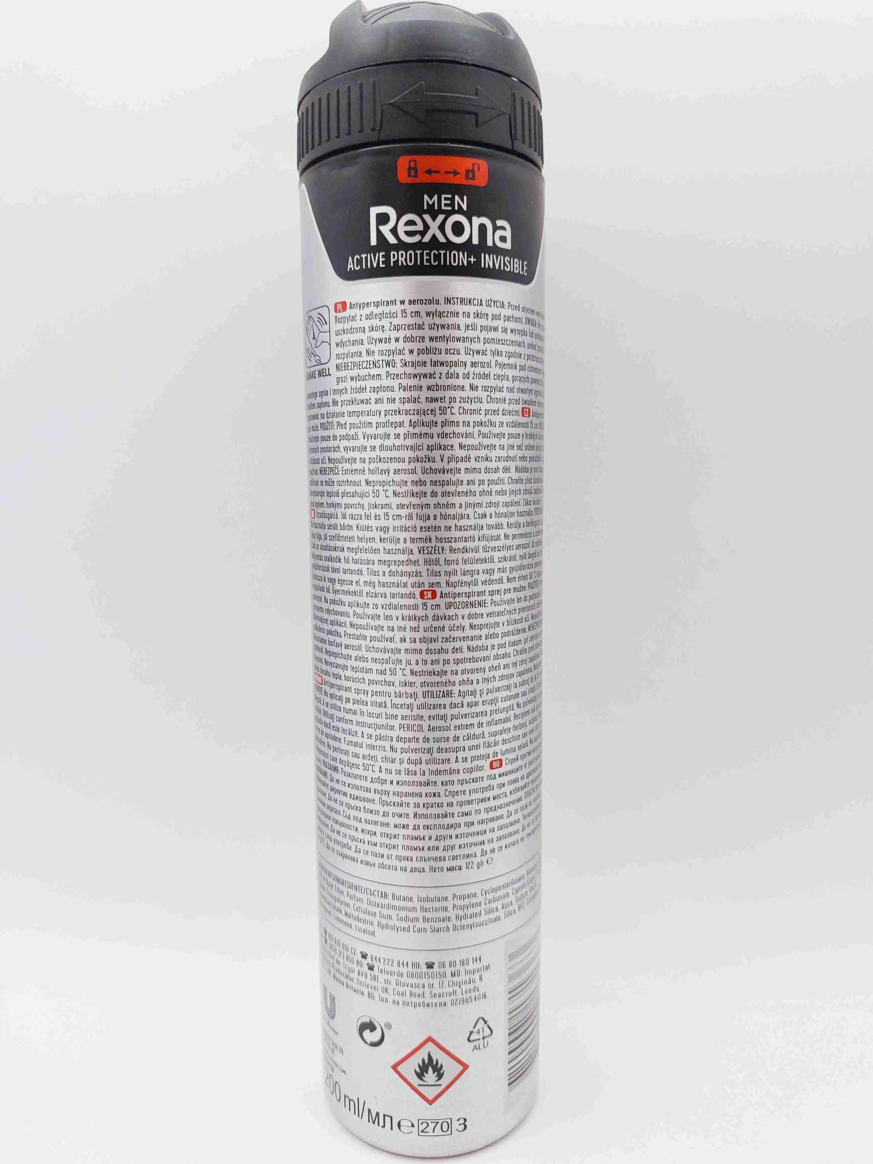 رکسونا مردانه اینویزیبل آیس فرش Rexona INVISIBLE ICE FRESH