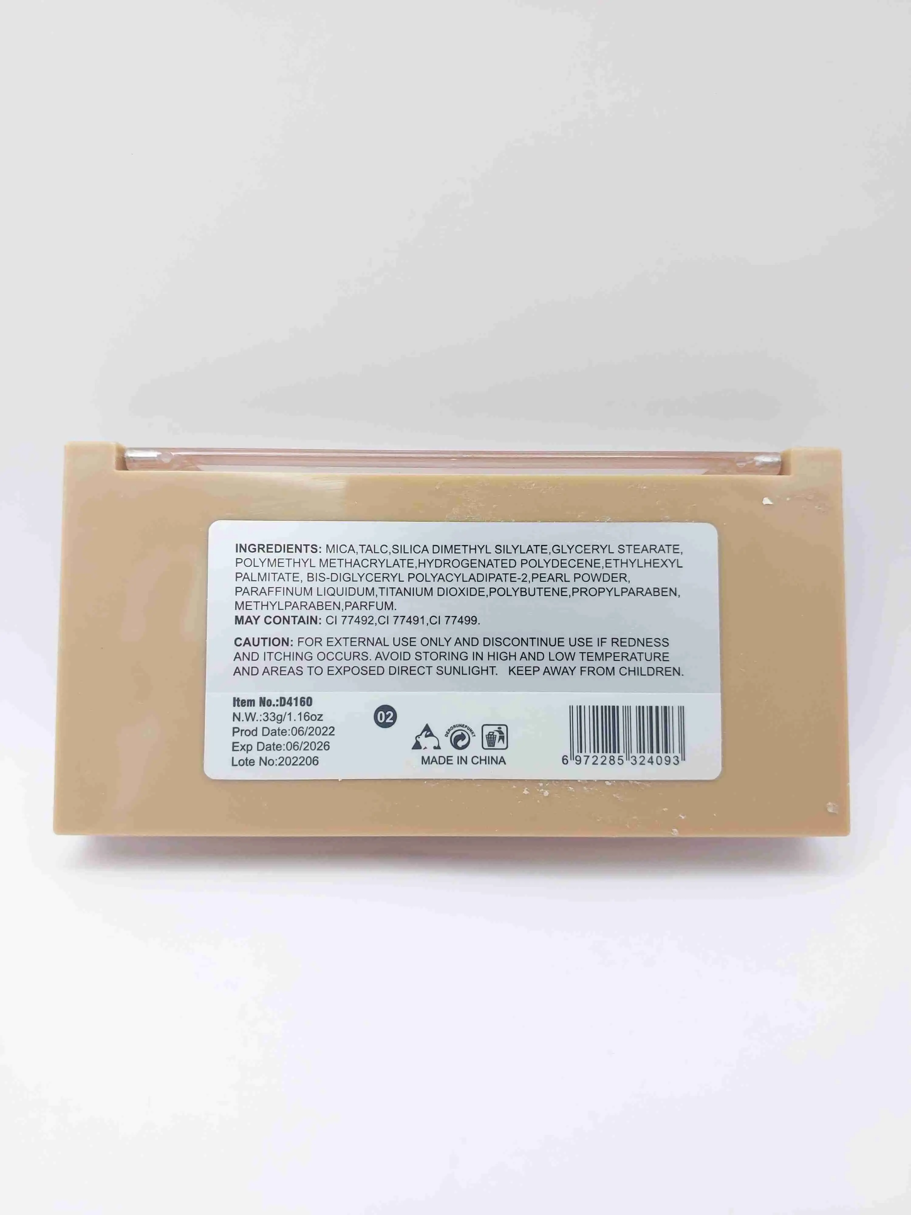 پالت کانتور 6 رنگ CONTOUR