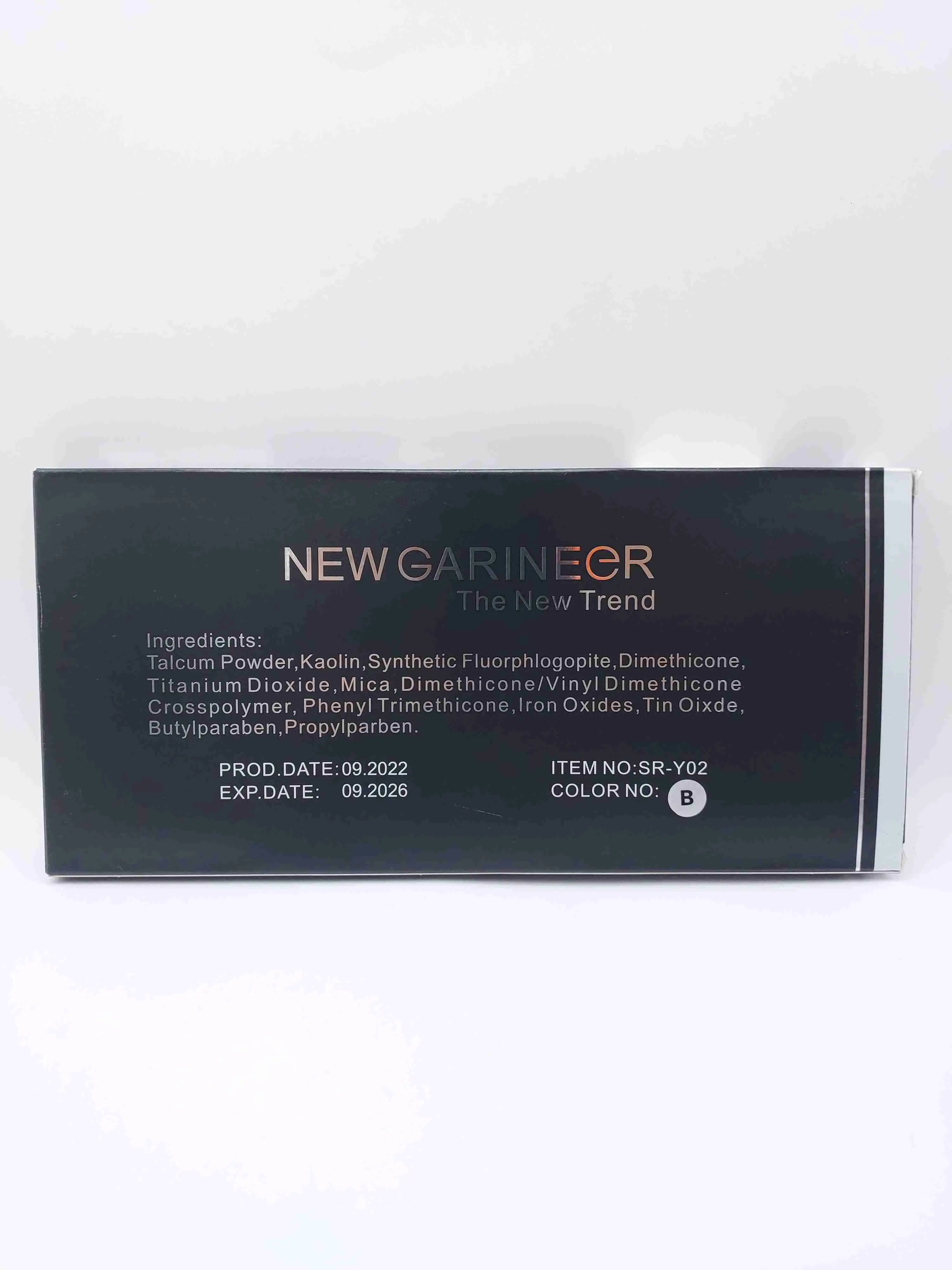 پالت سایه چشم 40 رنگ مات شماره B نیو گارنیر (New Garineer)