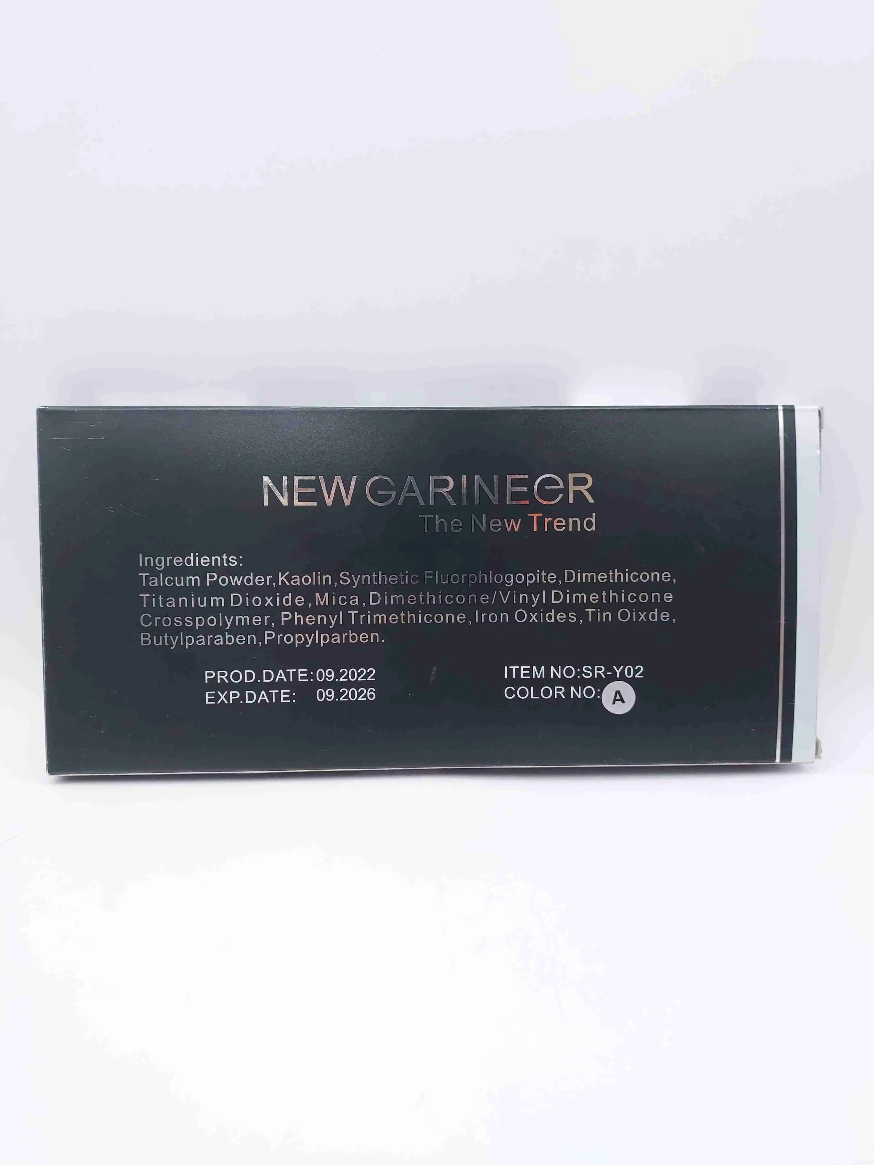 پالت سایه چشم 40 رنگ مات شماره A نیو گارنیر (New Garineer)