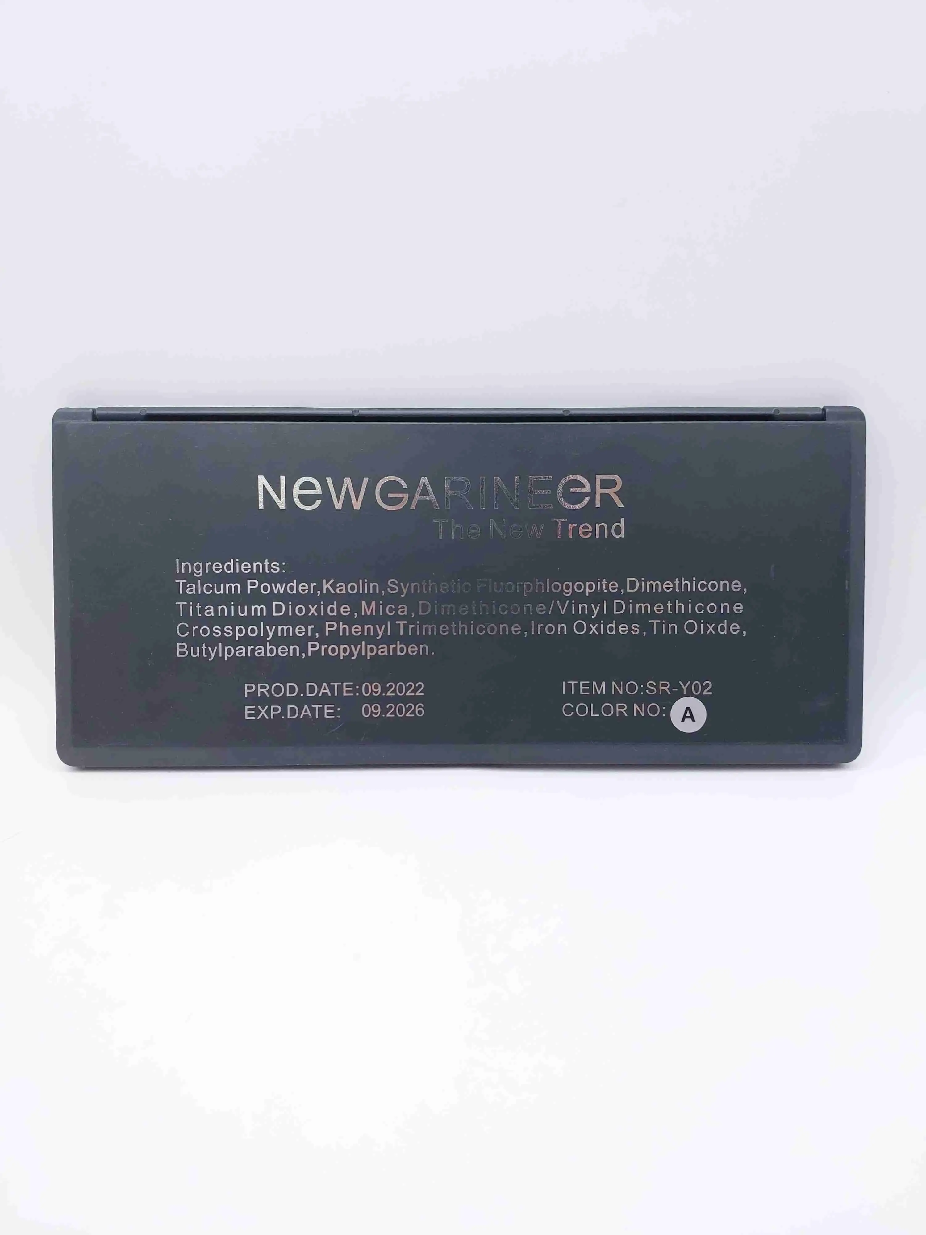 پالت سایه چشم 40 رنگ مات شماره A نیو گارنیر (New Garineer)