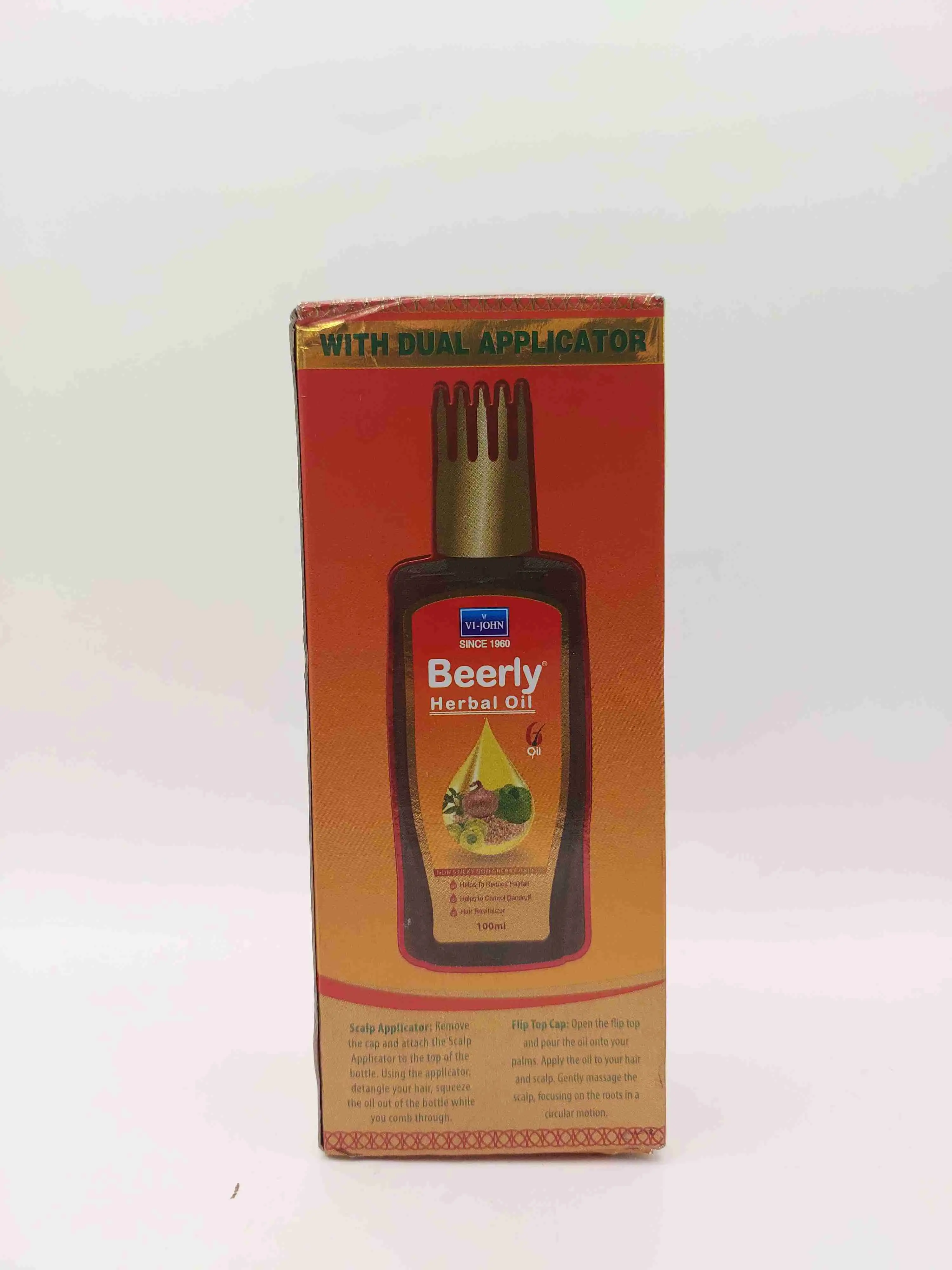 روغن مو گیاهی کاهش ریزش مو و کنترل شوره سر بیورلی Beerly Herbal Oil