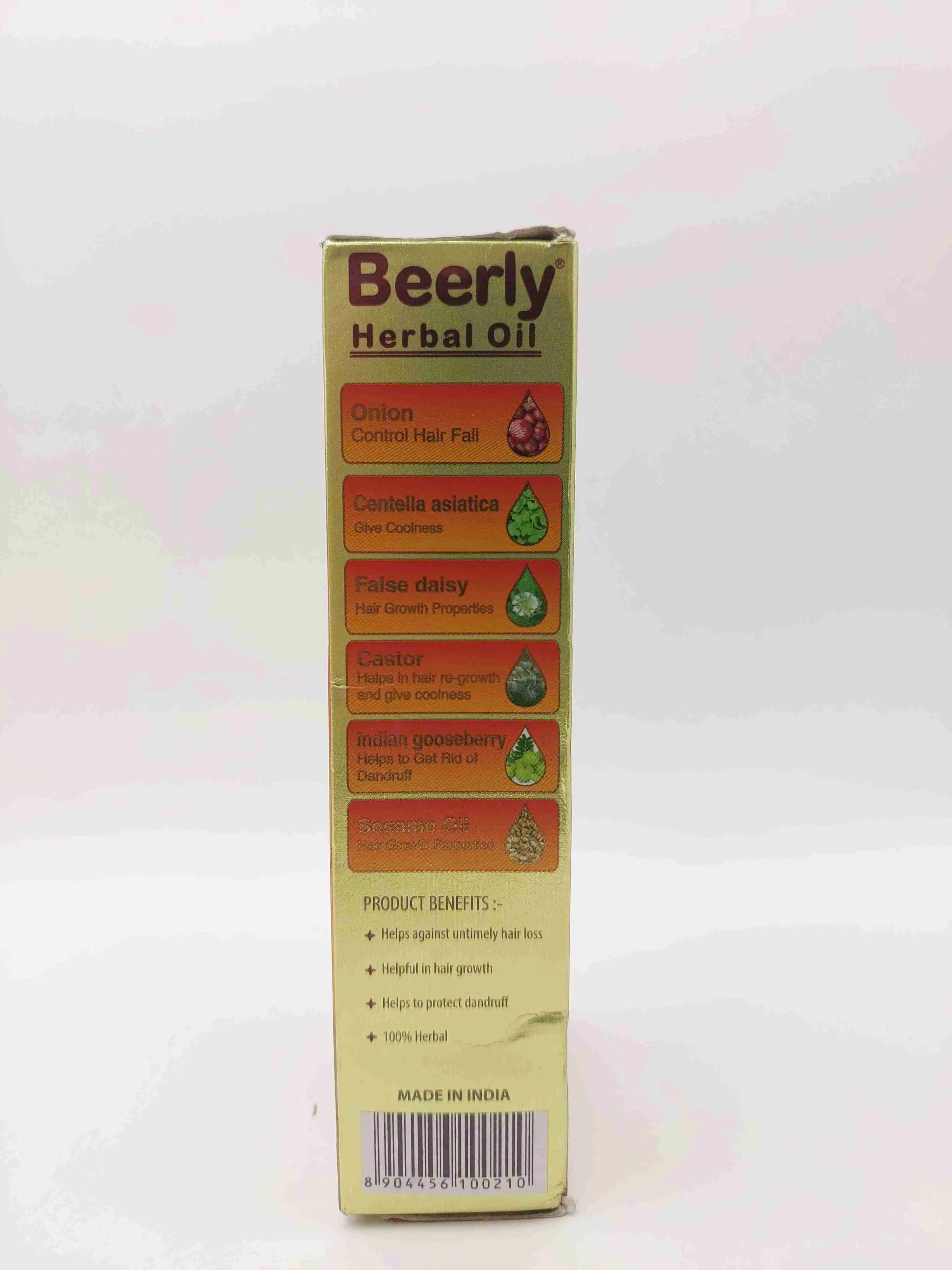 روغن مو گیاهی کاهش ریزش مو و کنترل شوره سر بیورلی Beerly Herbal Oil